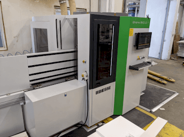 Frontansicht der BIESSE BREMA EKO 2.1 Maschine