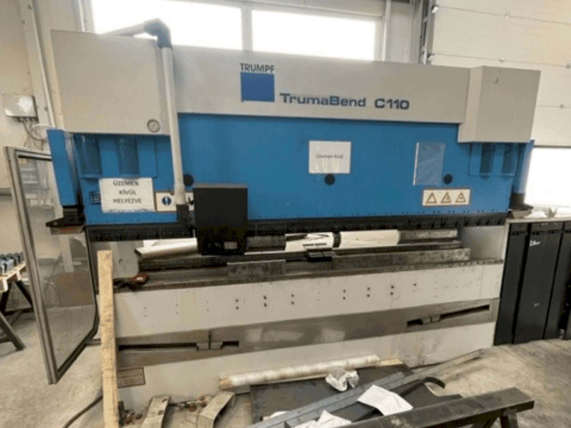 Front view of TRUMPF TrumaBend C110 machine