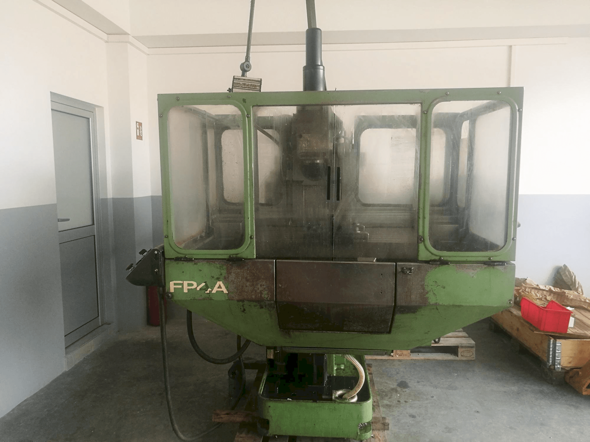 Front view of DECKEL FP4A machine
