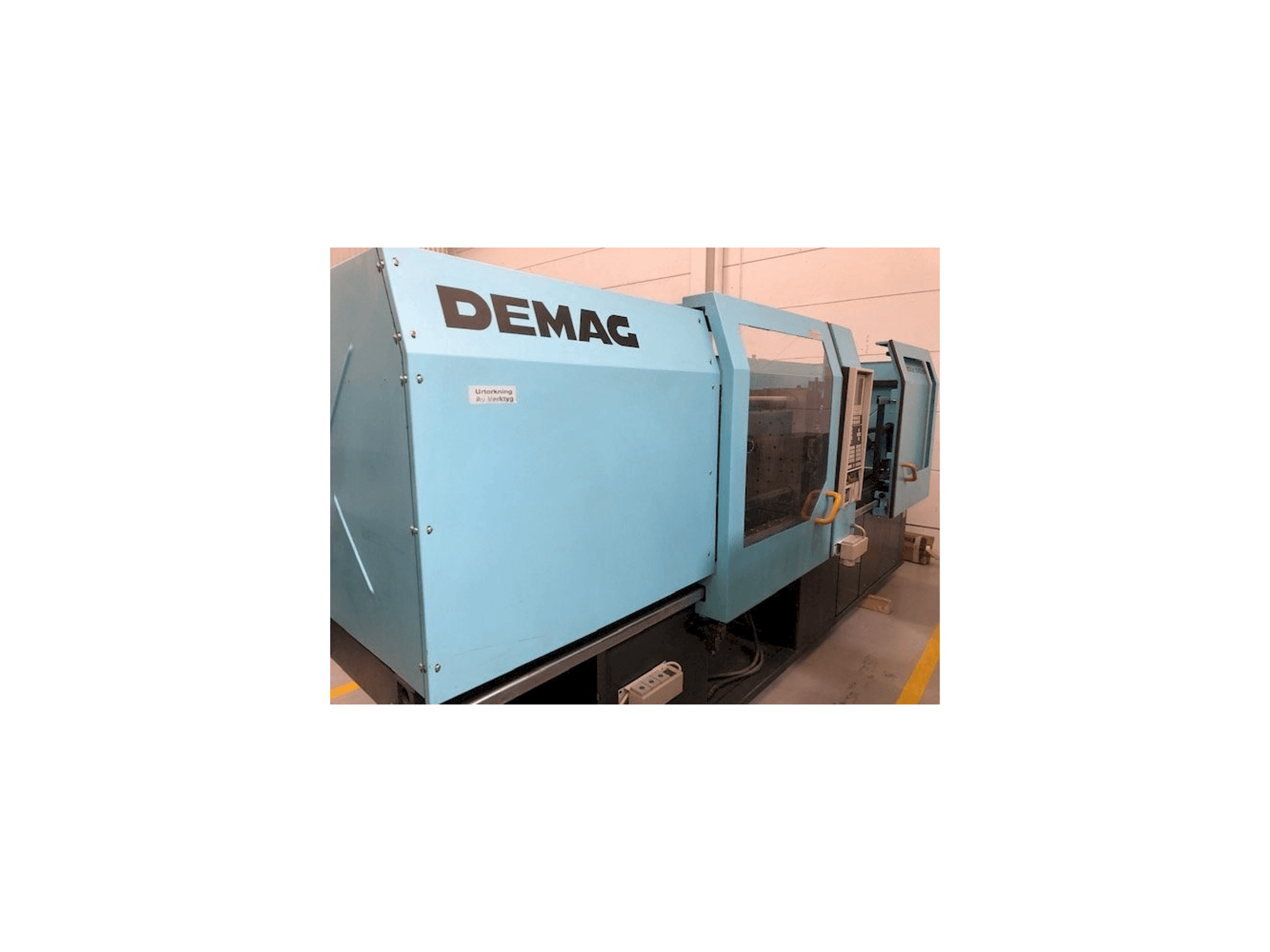 Frontansicht der DEMAG Ergotech System 1100-430 Maschine