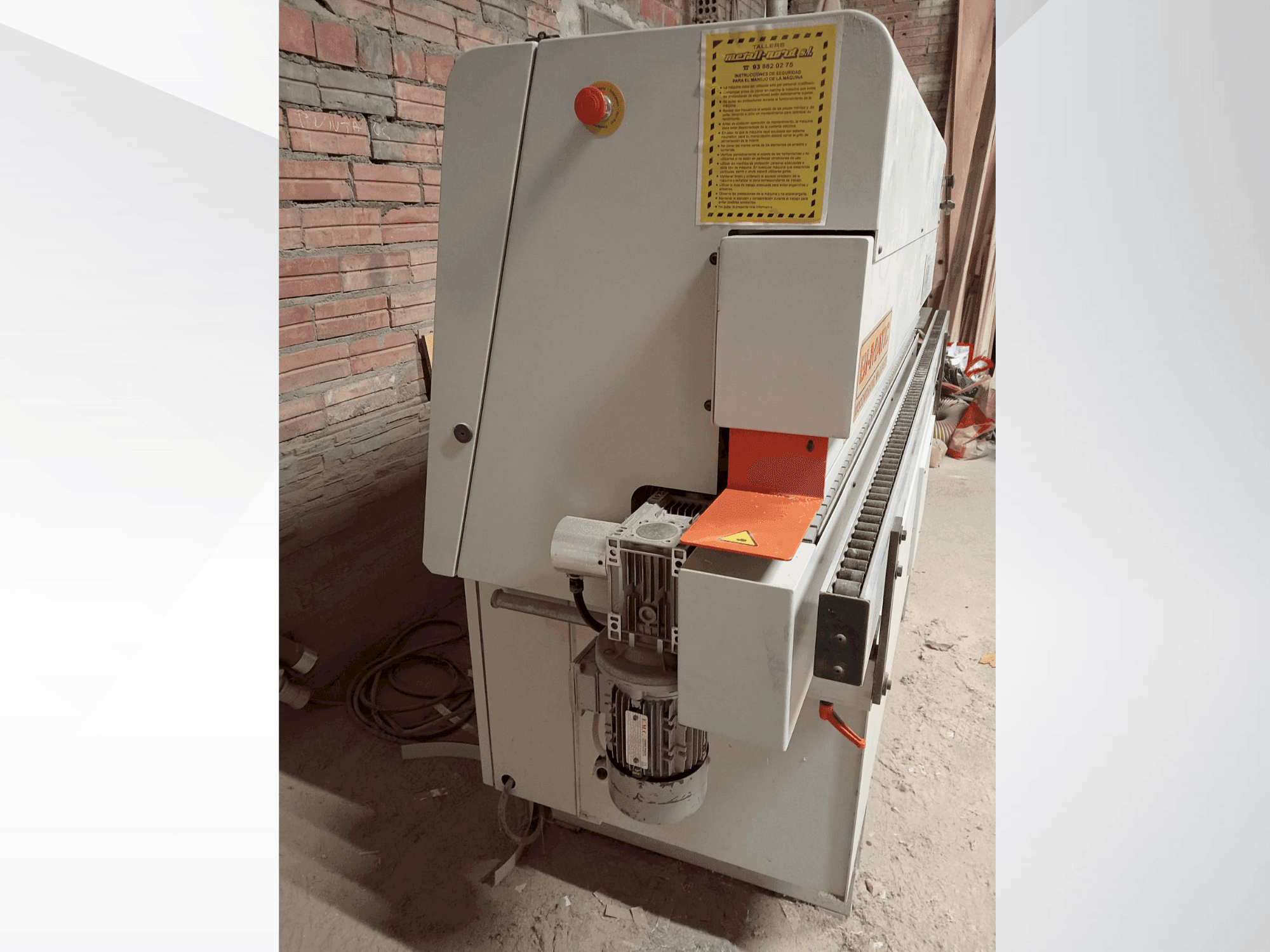 Frontansicht der Bi Matic CH 2.2 Maschine