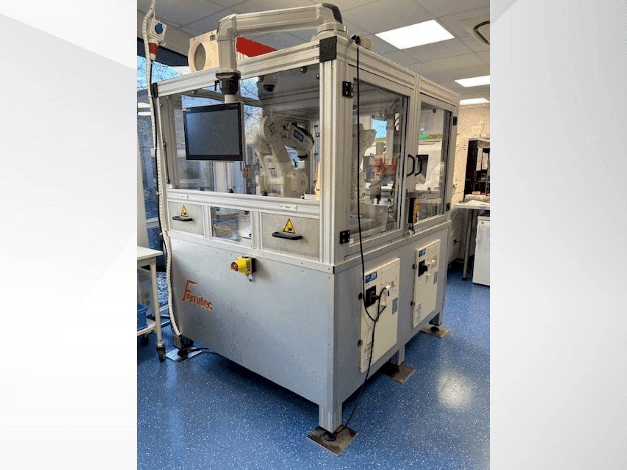 Front view of FEMITEC 134101 machine