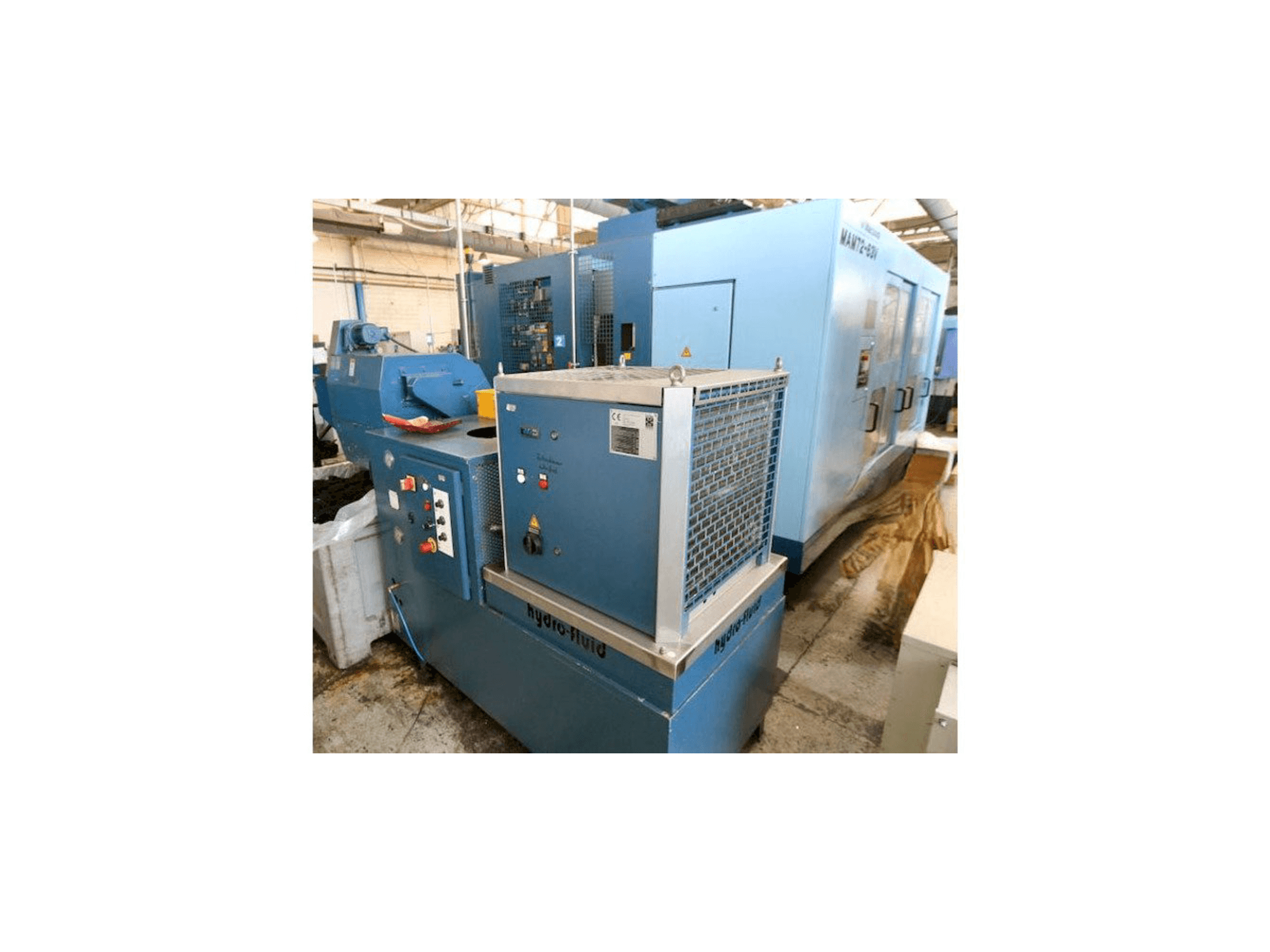 Frontansicht der Matsuura MAM72-63V Maschine