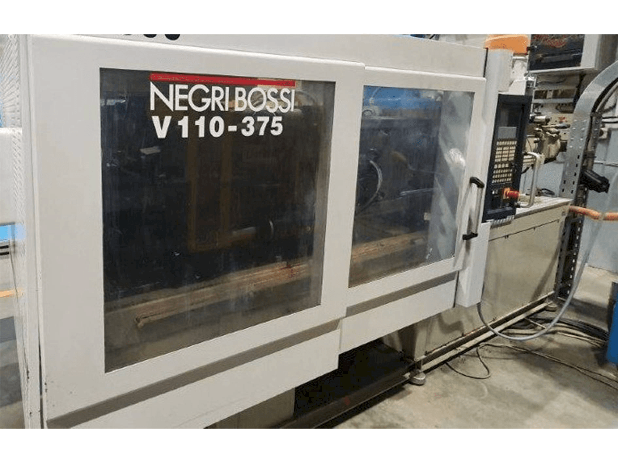 Front view of Negri Bossi V110-375 machine