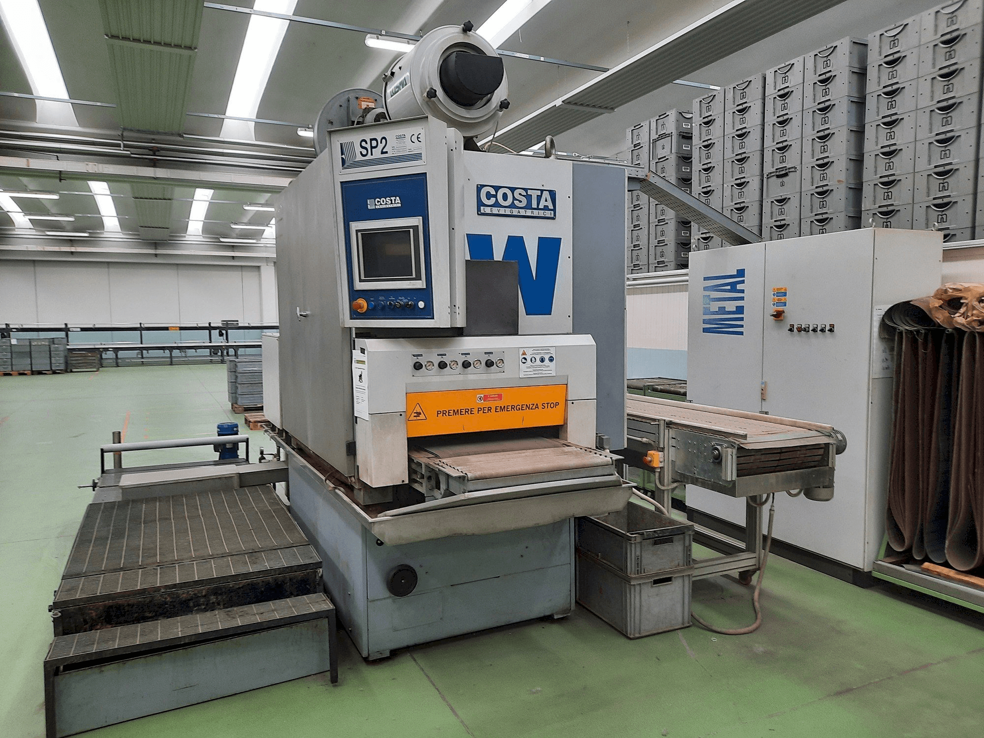 Front view of Costa CCCC 600 machine