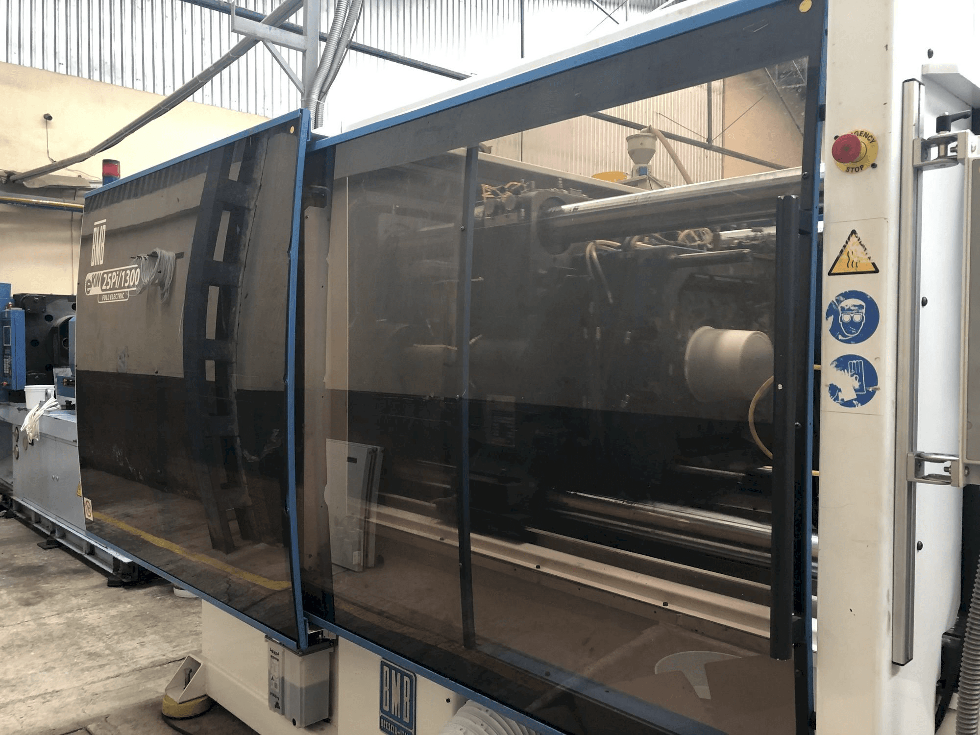 Linke Ansicht der BMB eKW 25 Pi/1300 Maschine