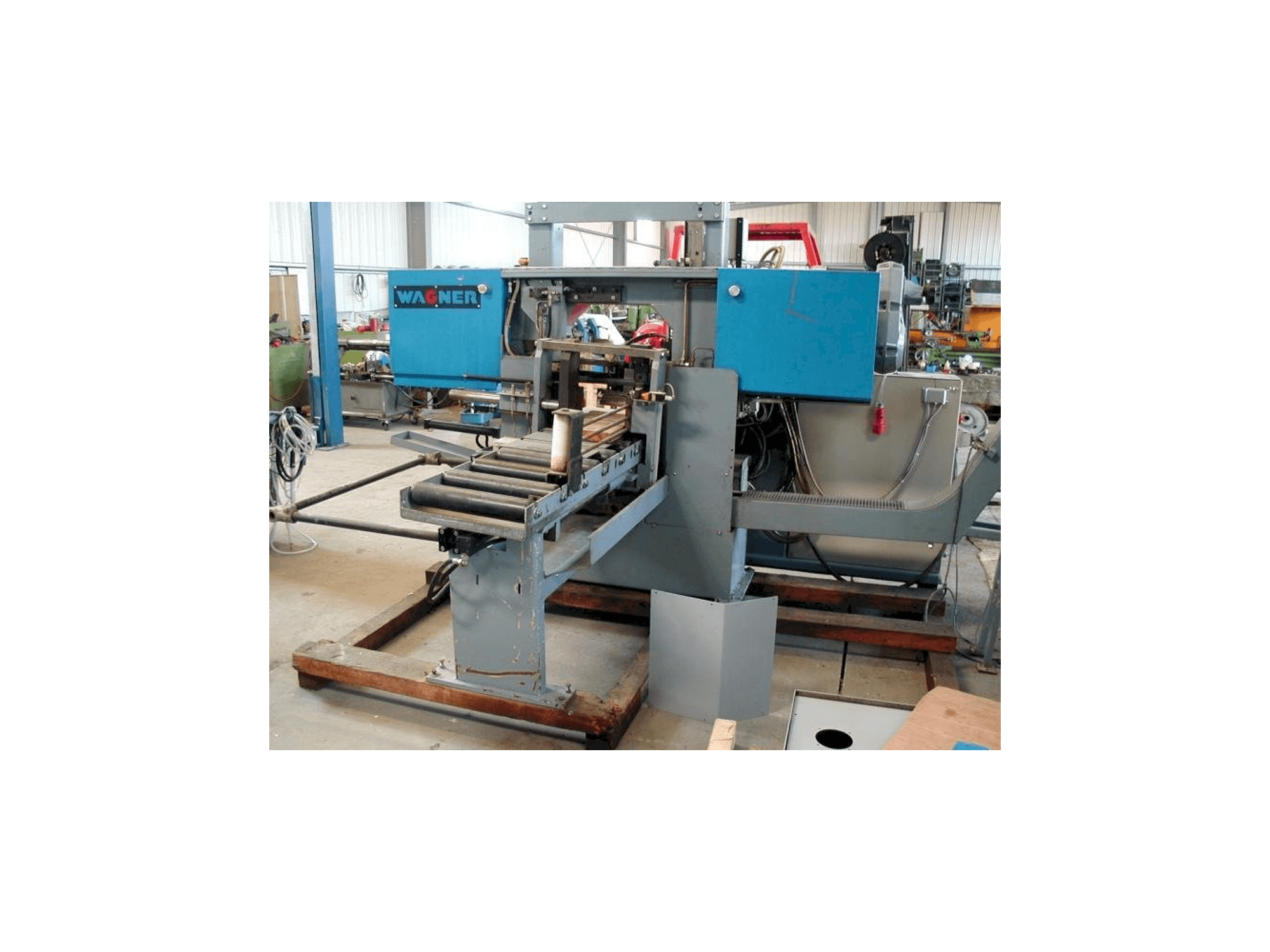 Frontansicht der WAGNER WPB 340 Maschine