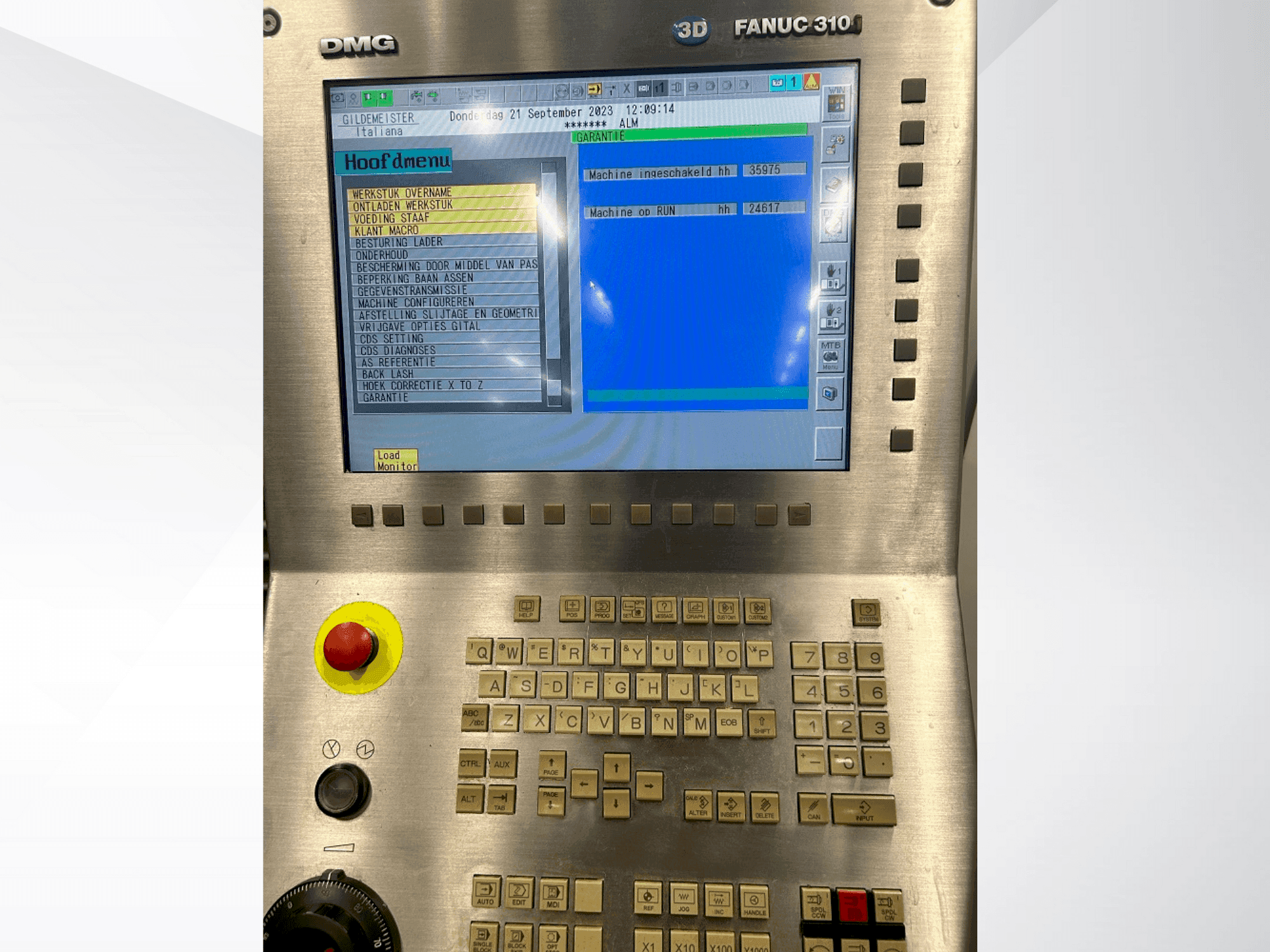 Control unit of Gildemeister sprint 65 linear machine