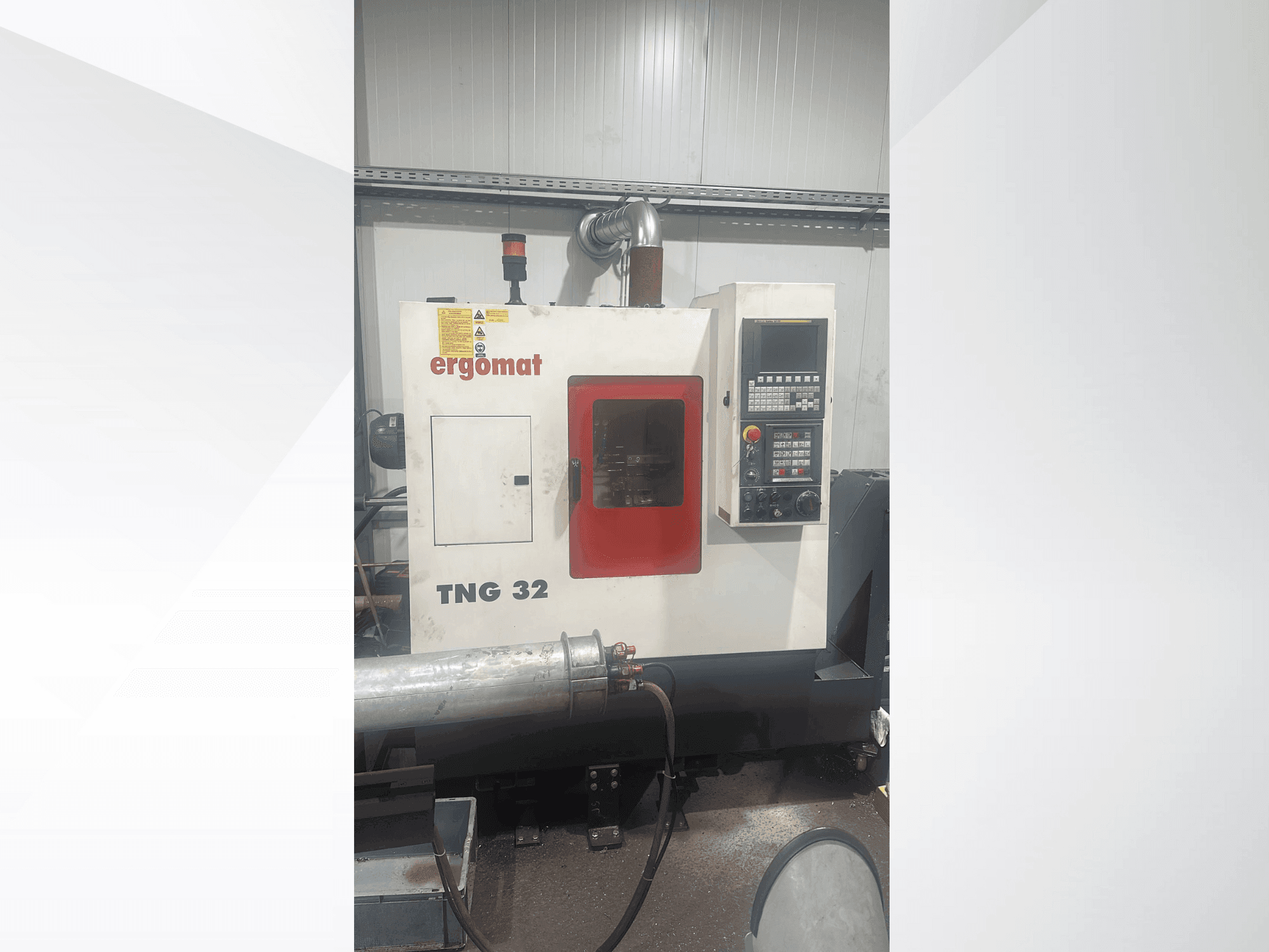 Frontansicht der ERGOMAT TNG 32 Maschine