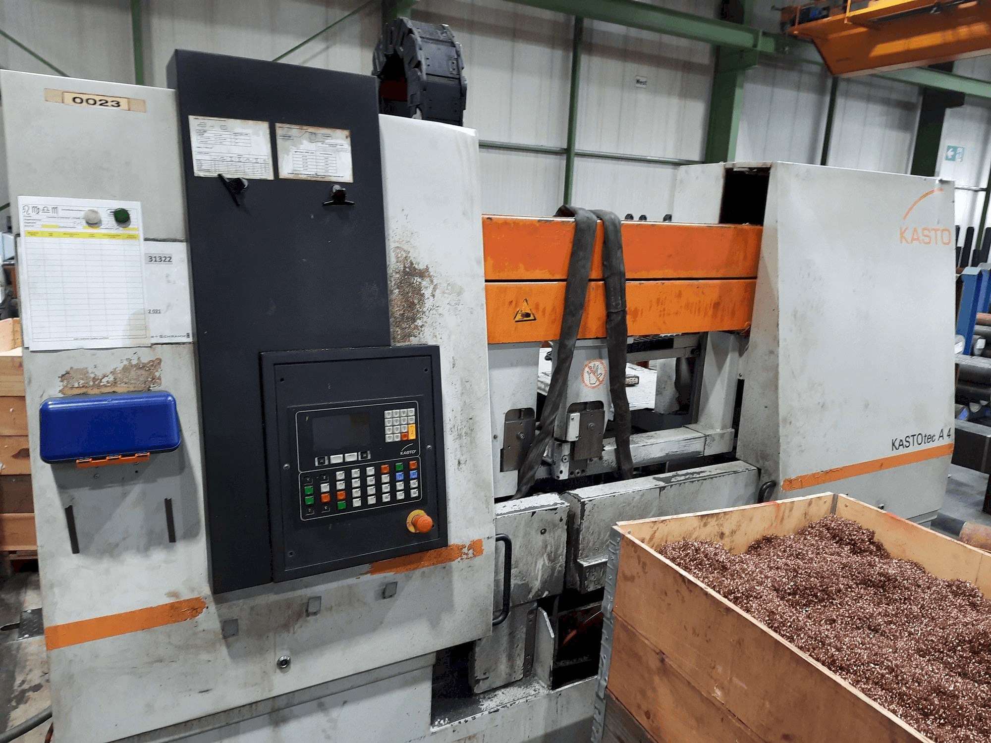 Frontansicht der KASTO tec A 4 Maschine