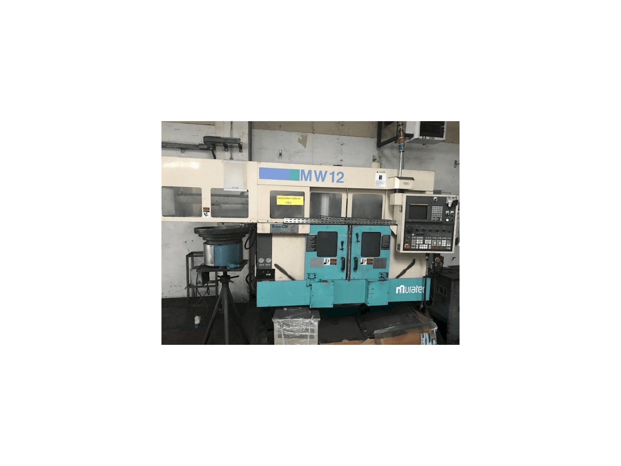 Front view of Muratec MW 12 CNC machine