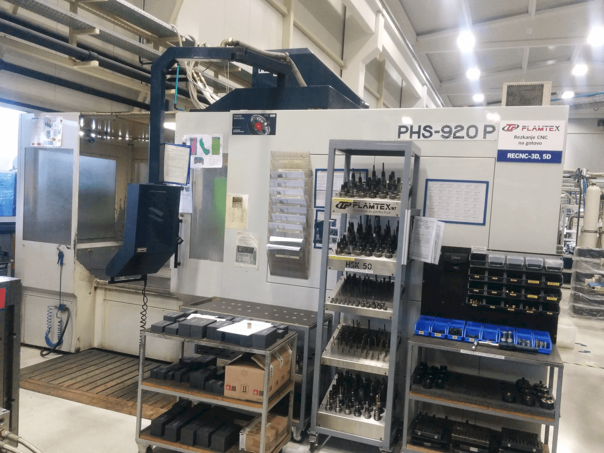 Frontansicht der Parpas PHS 920P Maschine