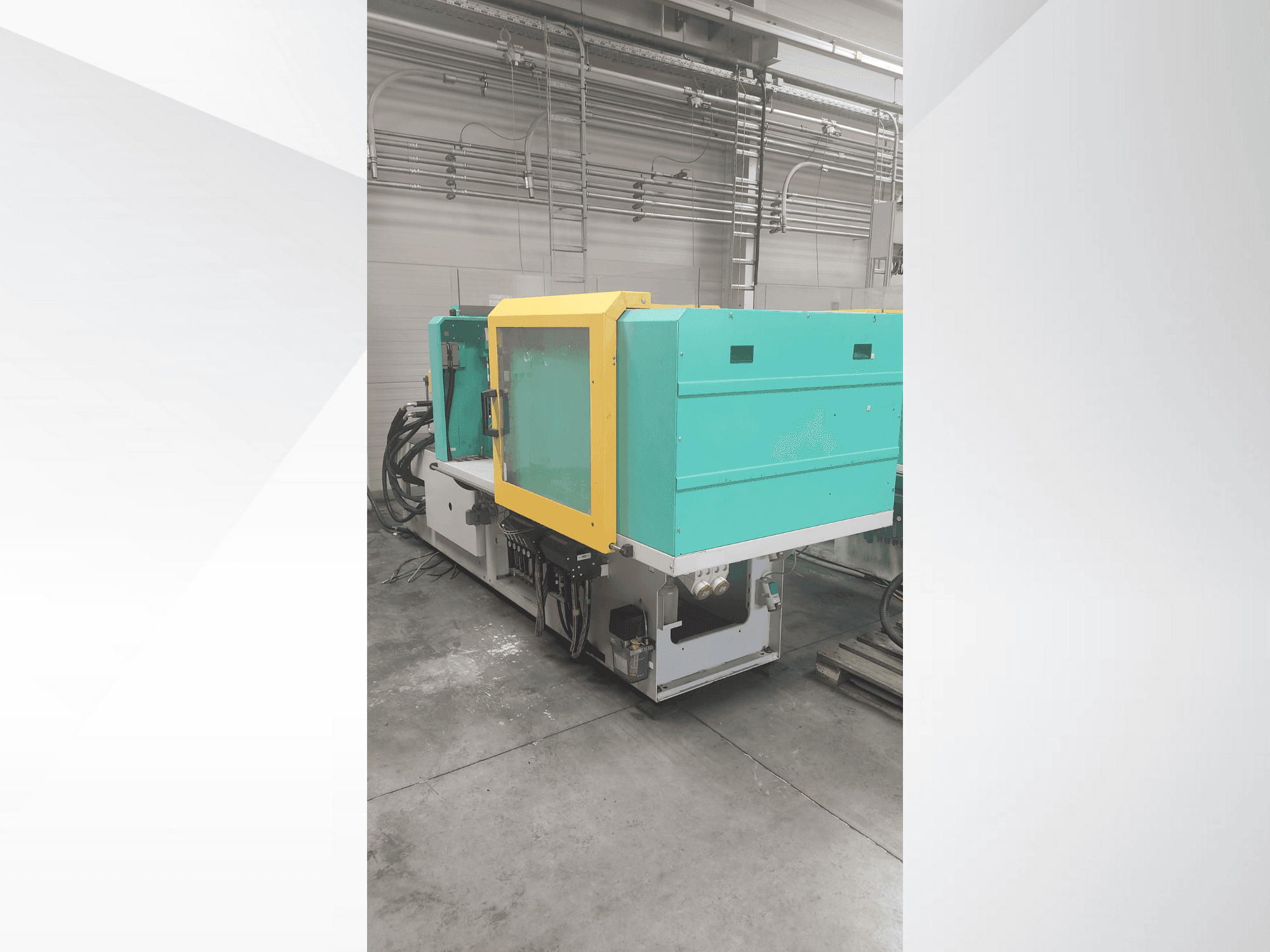 Frontansicht der Arburg 470 H 1000-290 Maschine