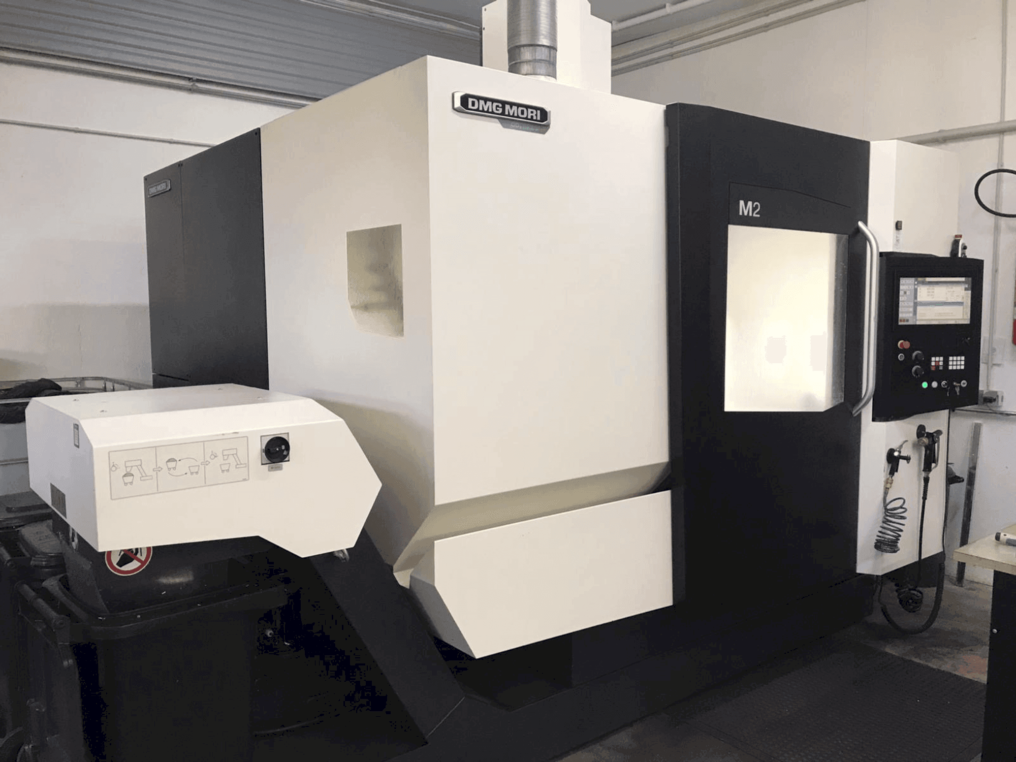 Front view of DMG MORI M2 machine