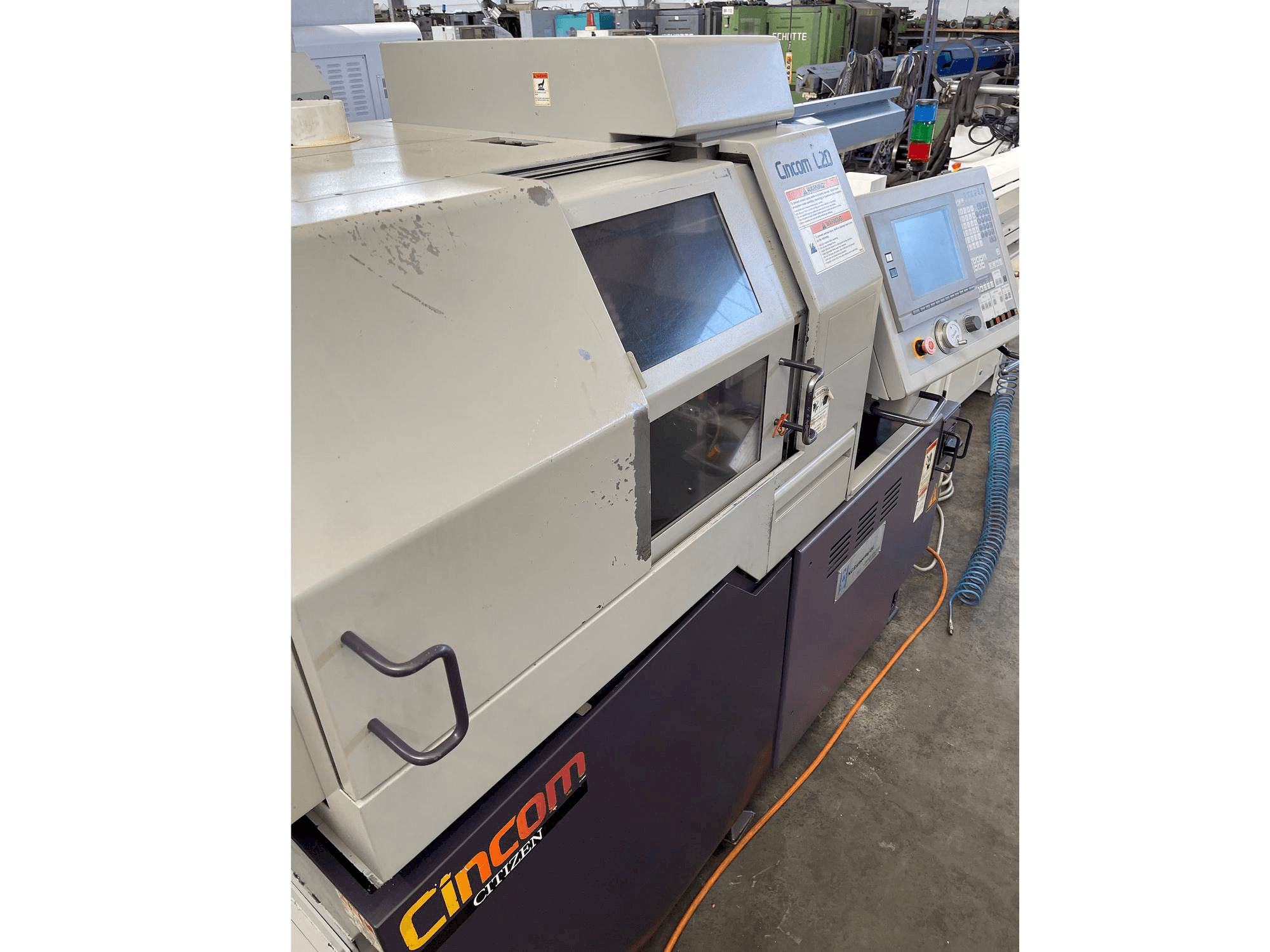 Front view of Citizen L5 20-VII machine