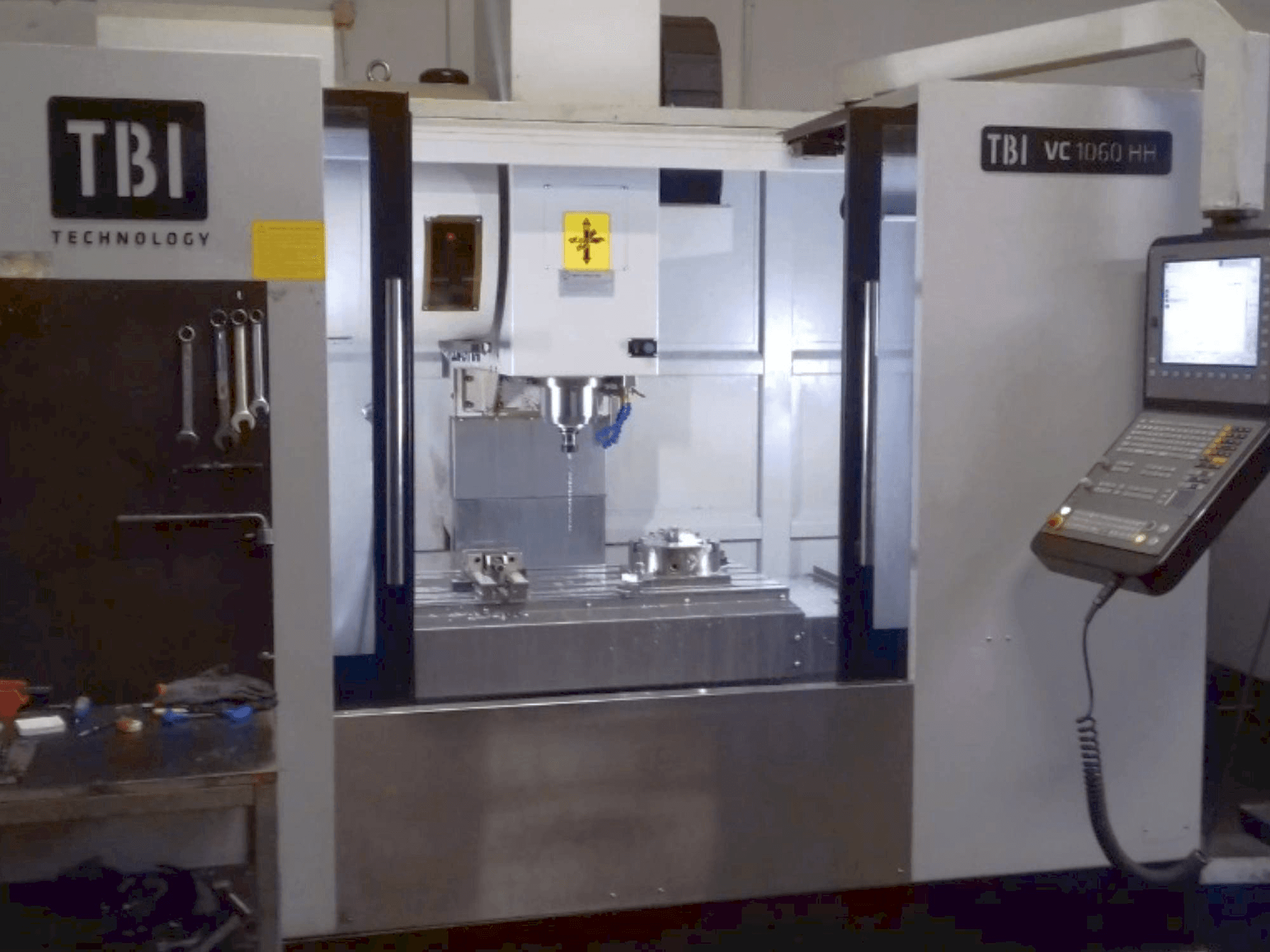 Front view of TBI VC 1060 HH machine