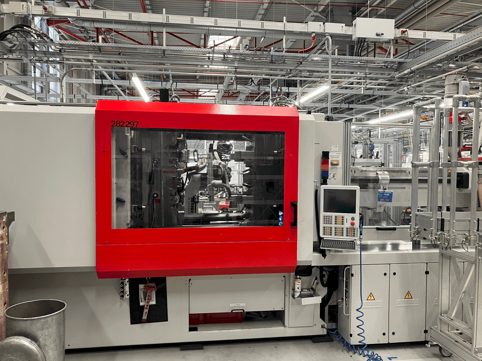 Frontansicht der Arburg Allrounder 920 S 5000-2100 Maschine