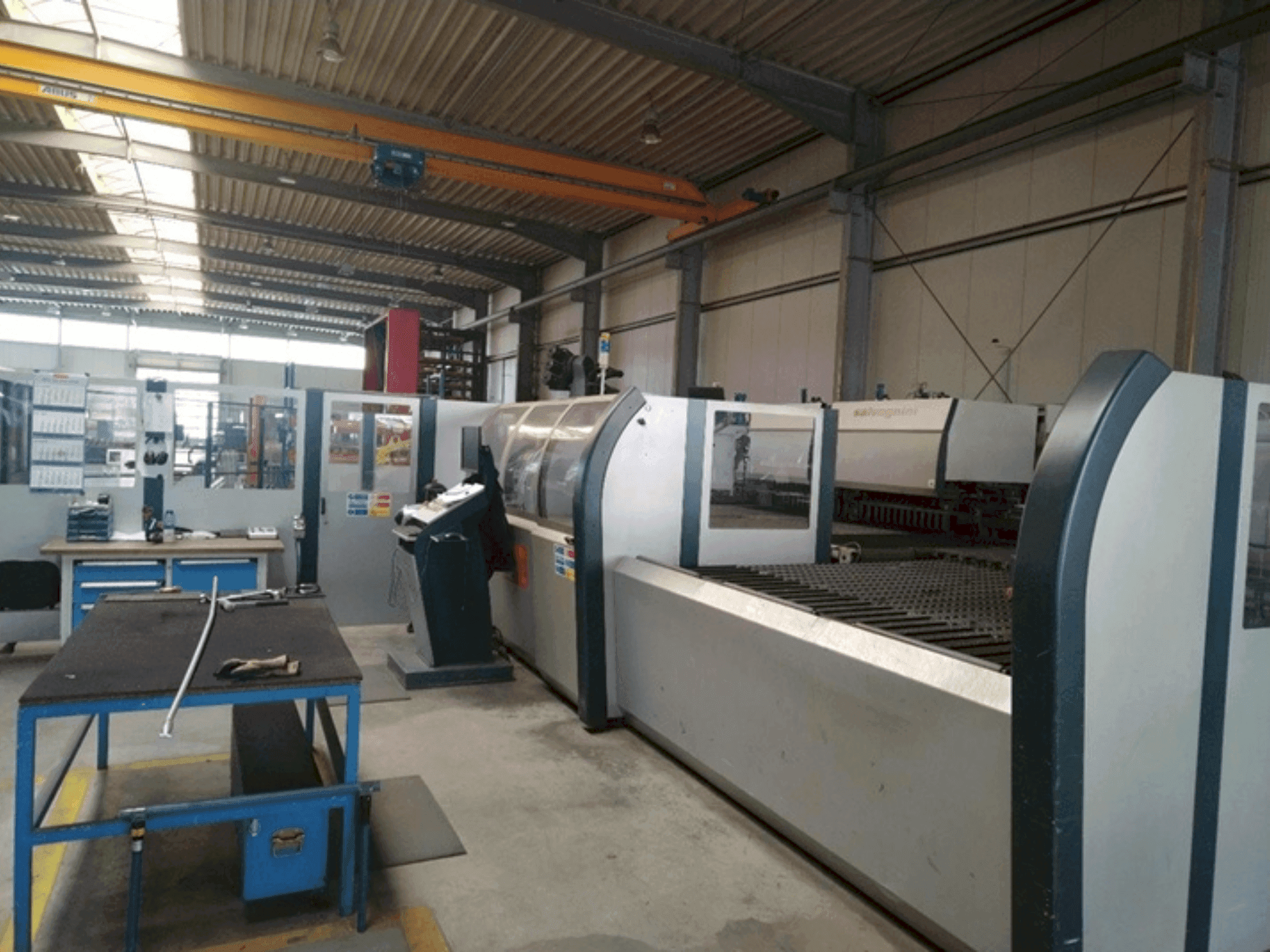 Frontansicht der Salvagnini S4X Maschine