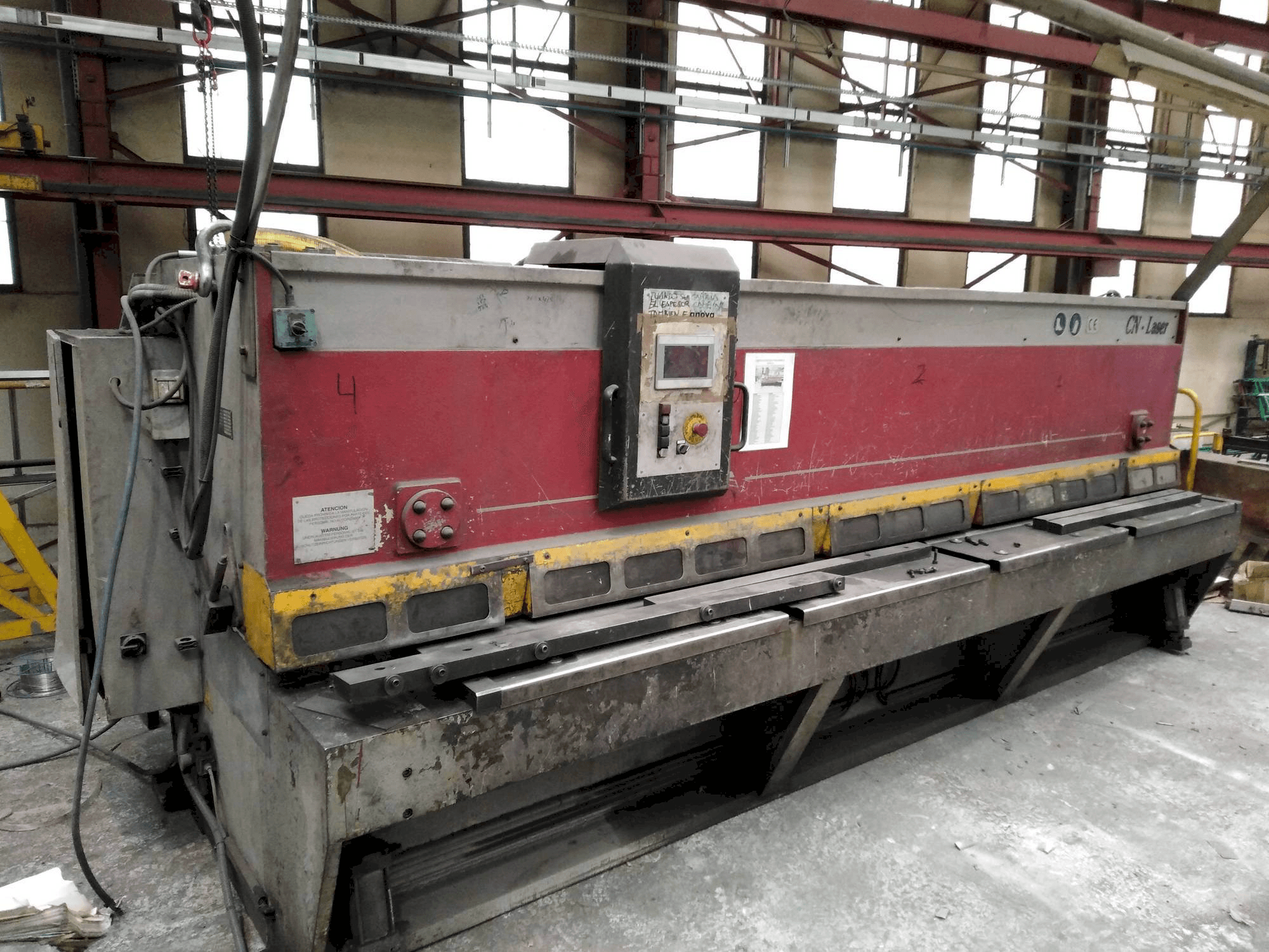 Frontansicht der Casanova VCE 07-4100 X 6 Maschine