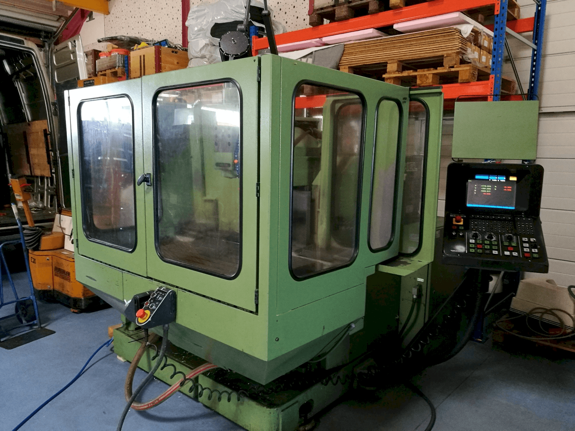 Front view of DECKEL FP4AT machine