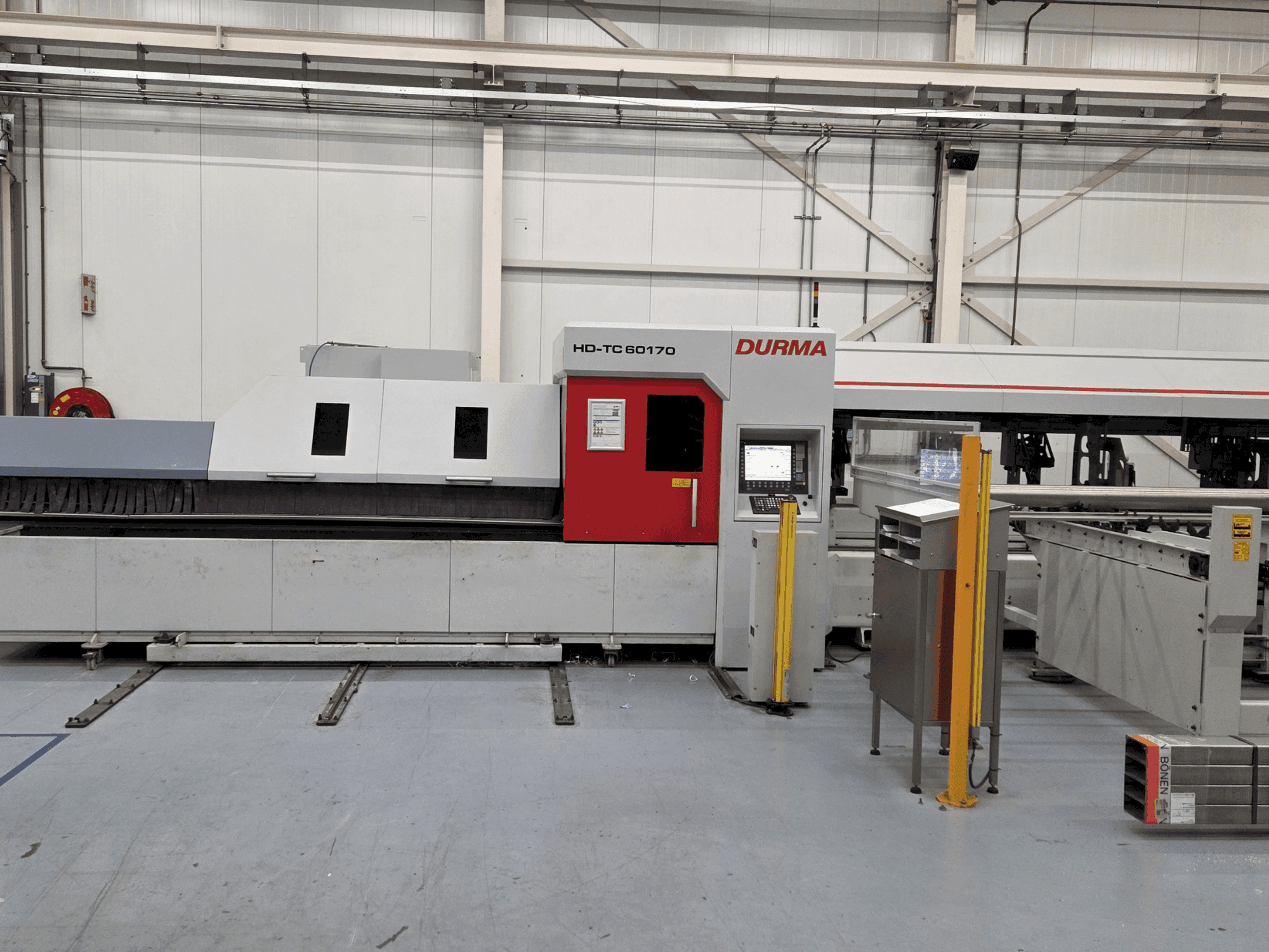 Front view of Durma HD-TC60170 machine