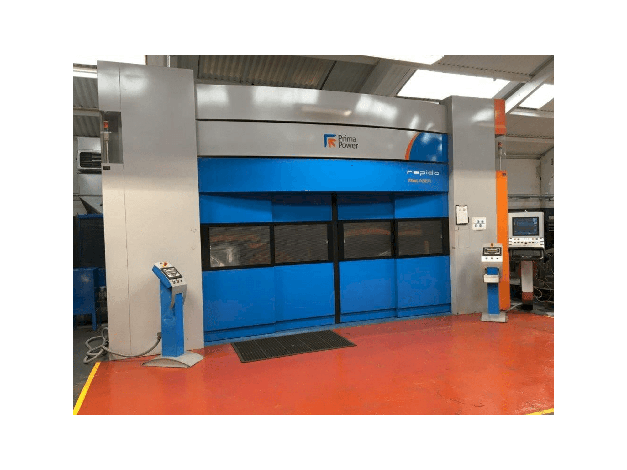 Front view of Prima Power RAPIDO CP 4000 machine