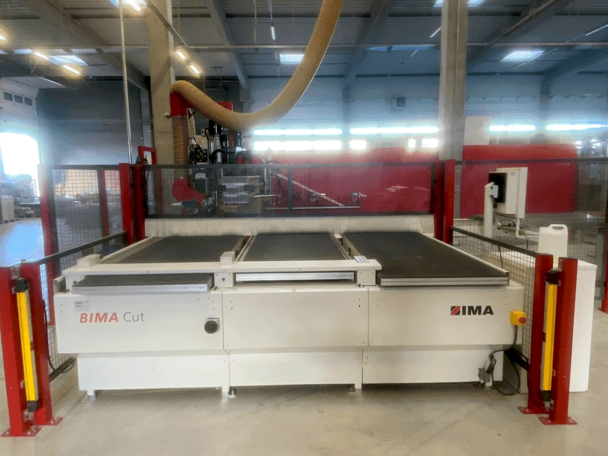 Front view of IMA BIMA CUT 145/330 machine