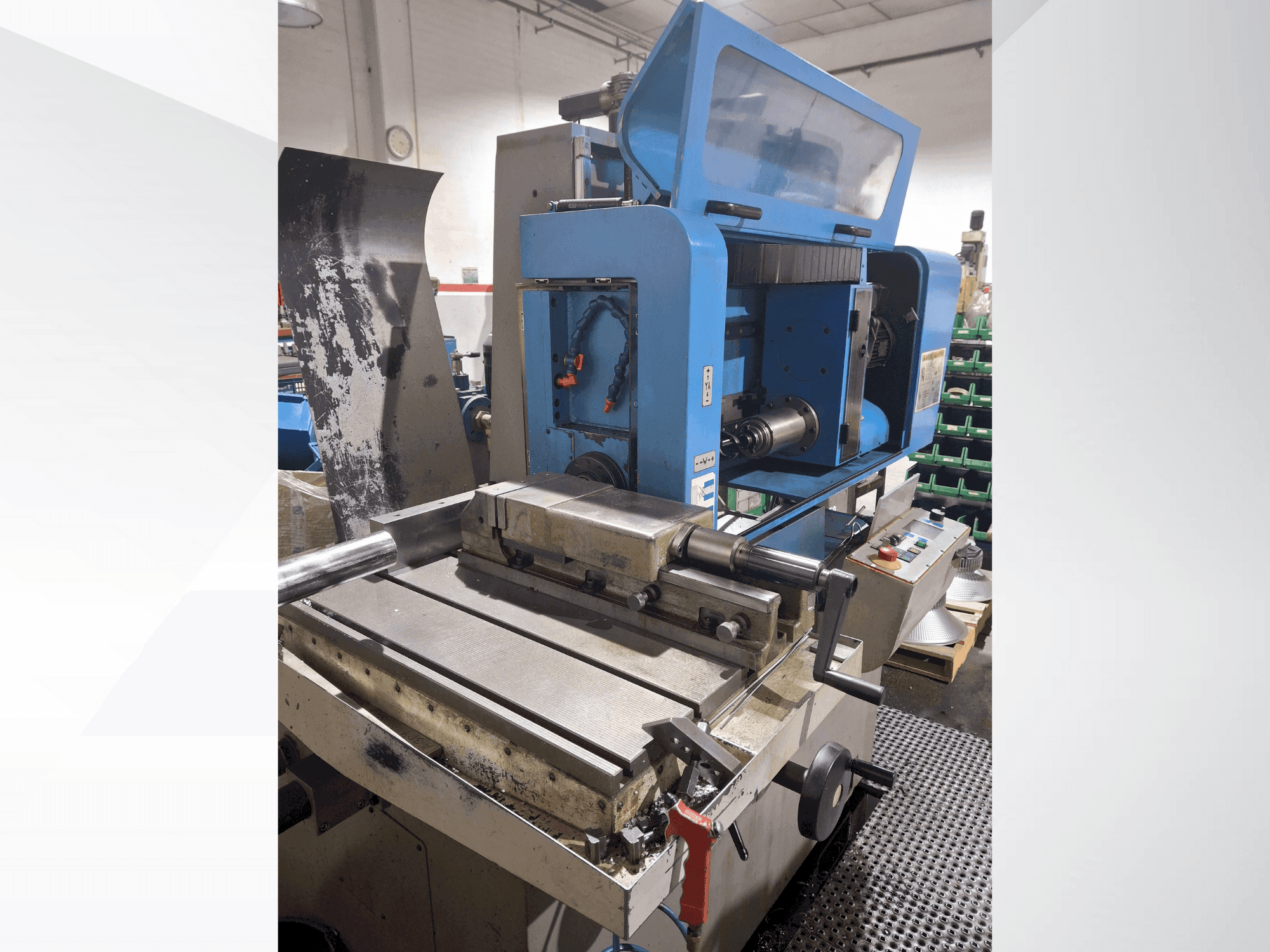 Frontansicht der IXION TL 1.1 Maschine