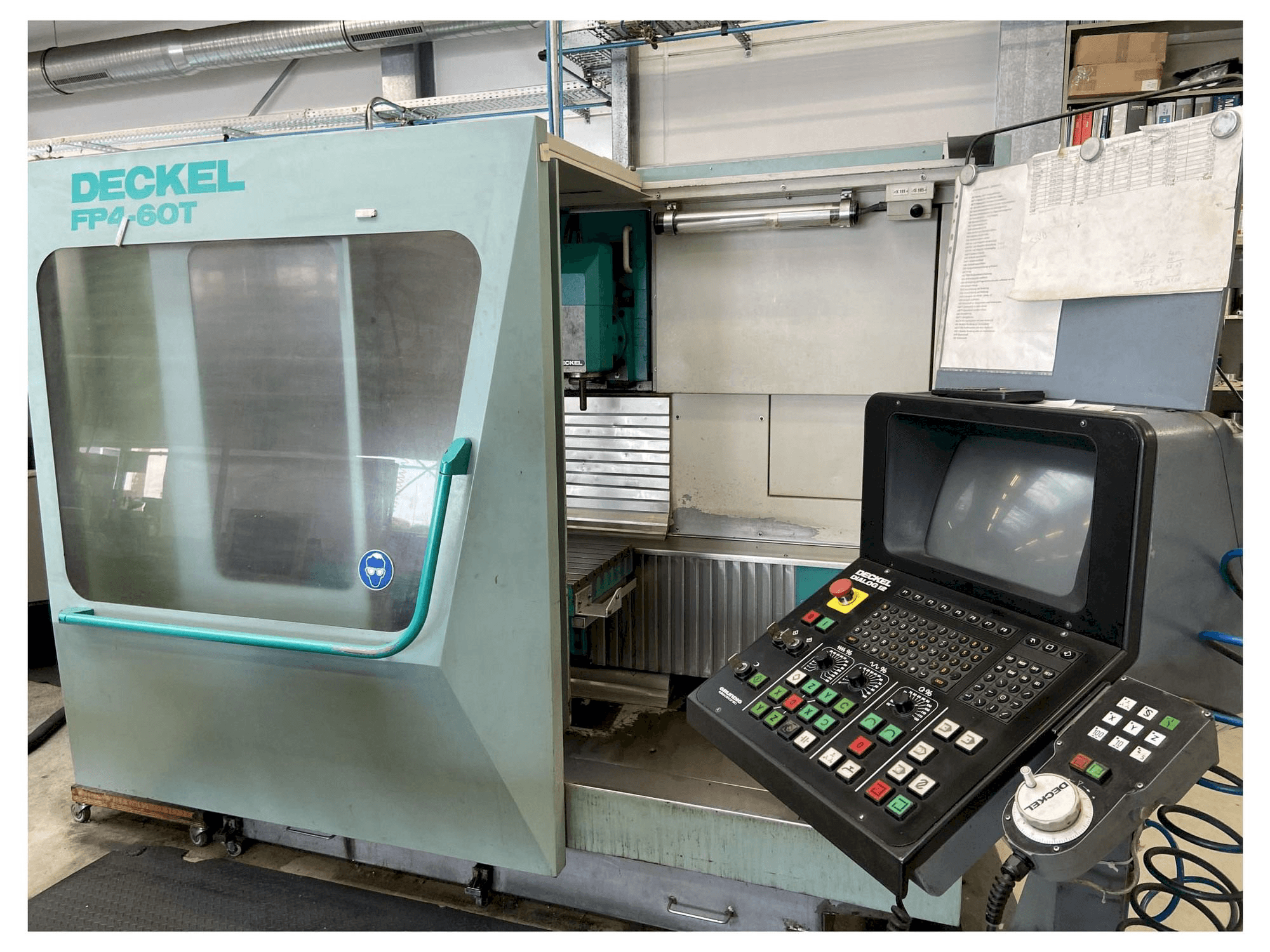 Front view of DECKEL FP4 60 machine