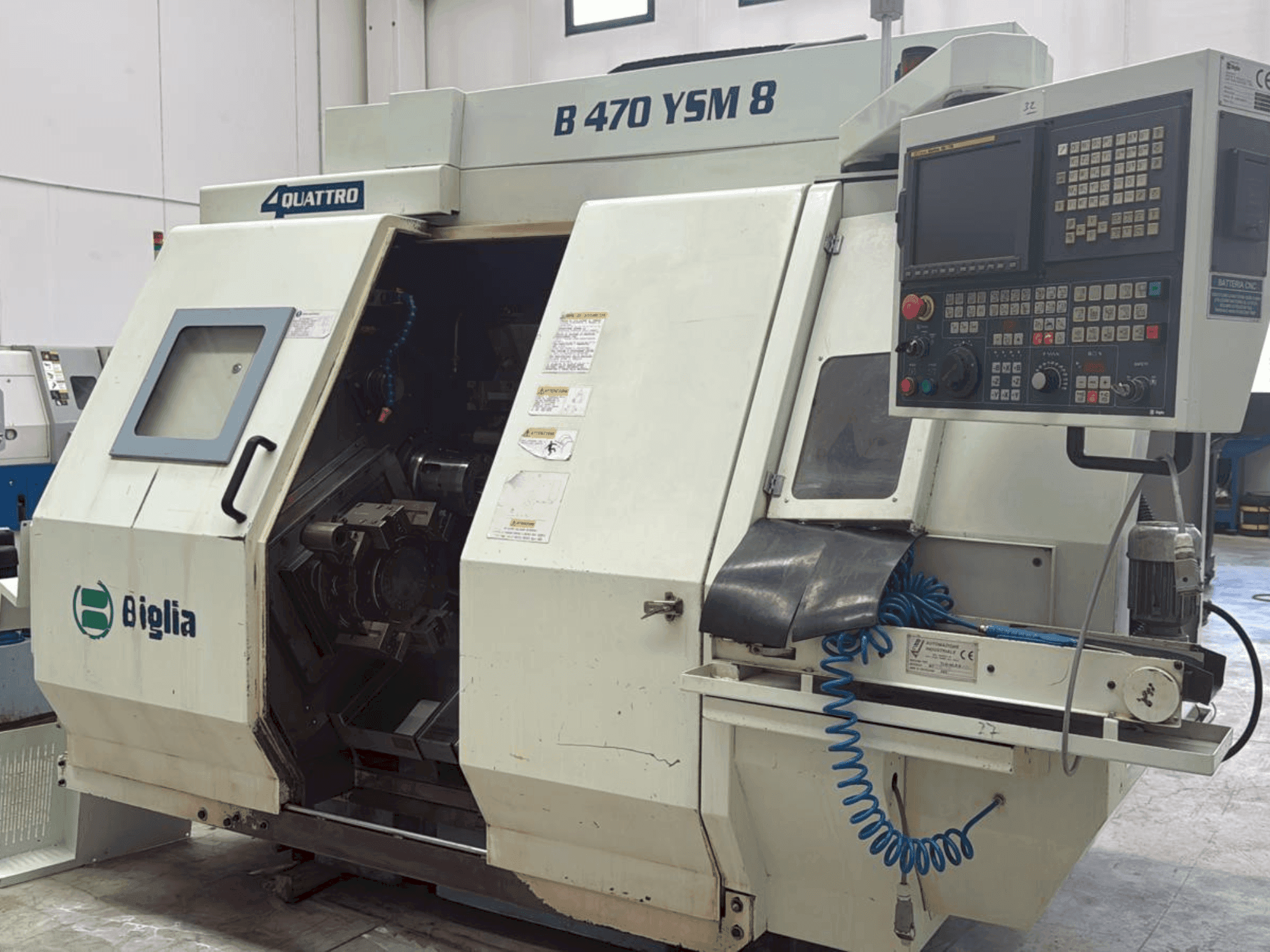 Front view of Biglia B470 YSM machine