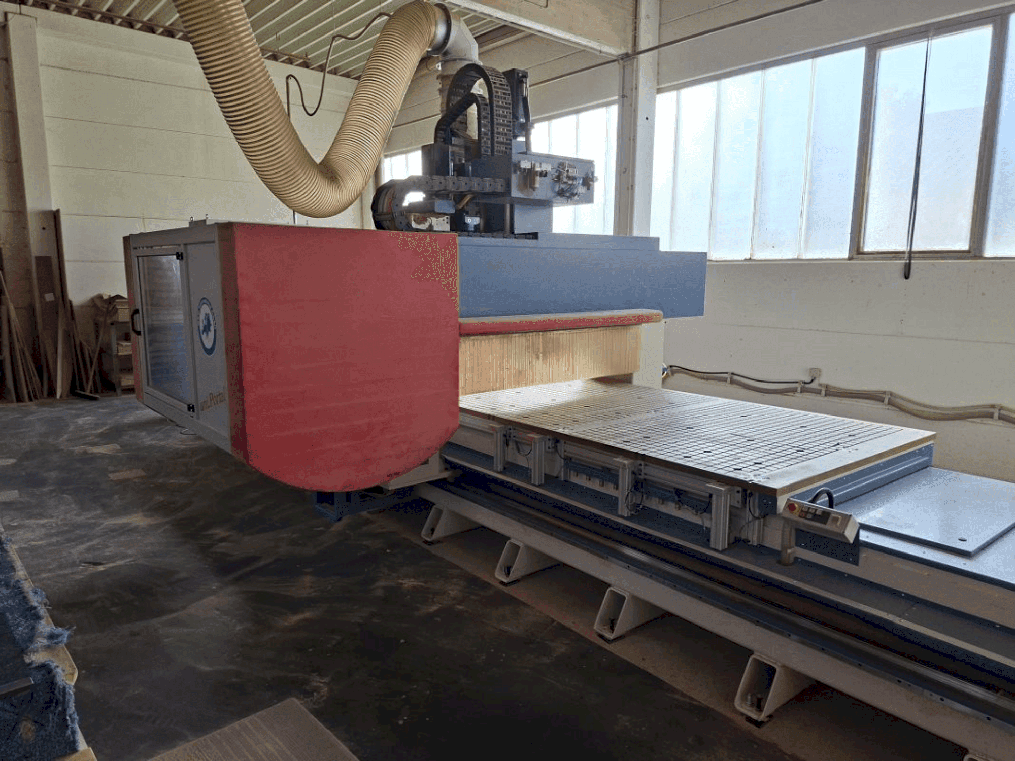 Frontansicht der MKM UNI Portal 50/15 RO Maschine