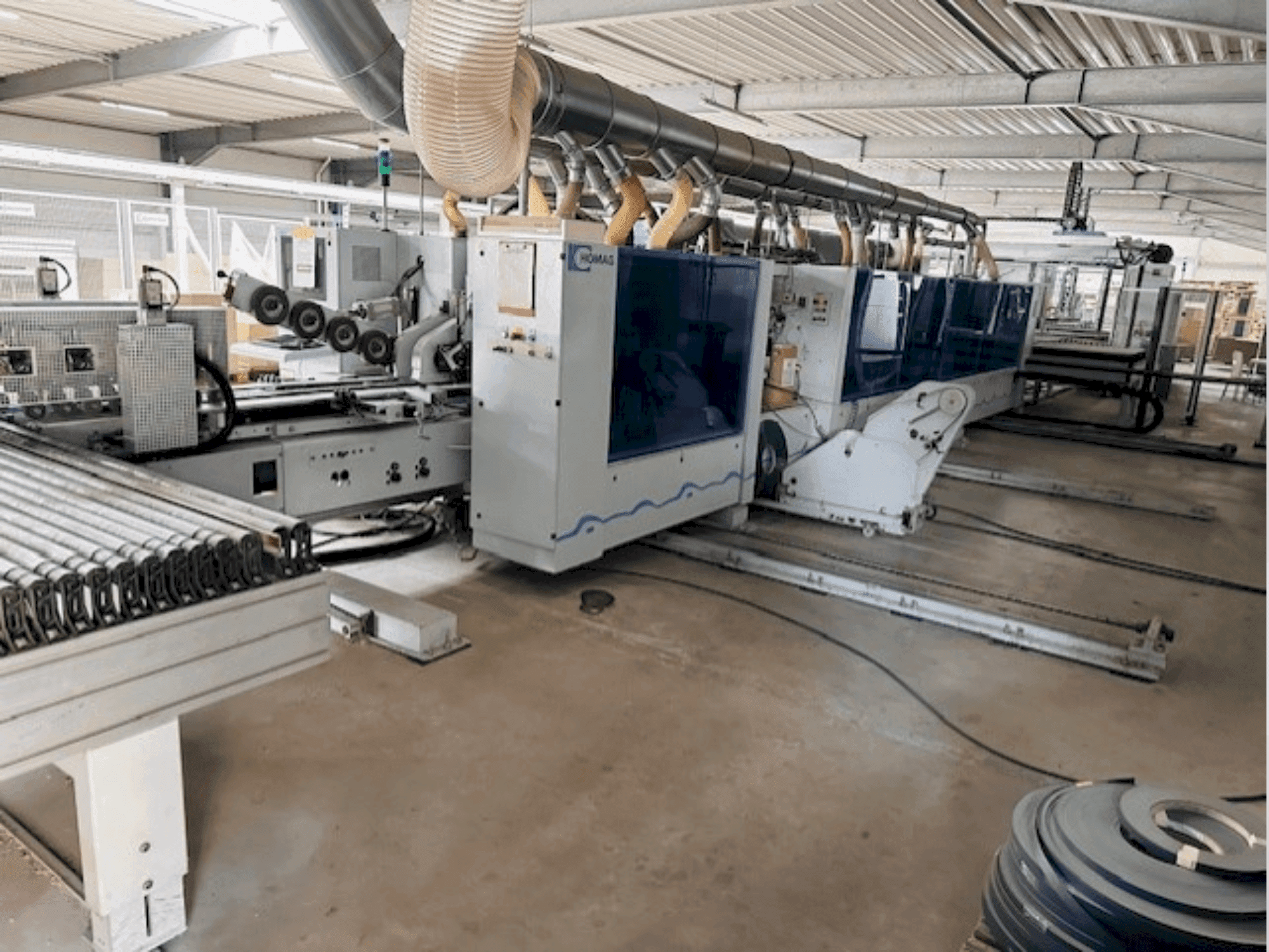 Frontansicht der HOMAG Optimat KFL 526/9/A3/25 Maschine