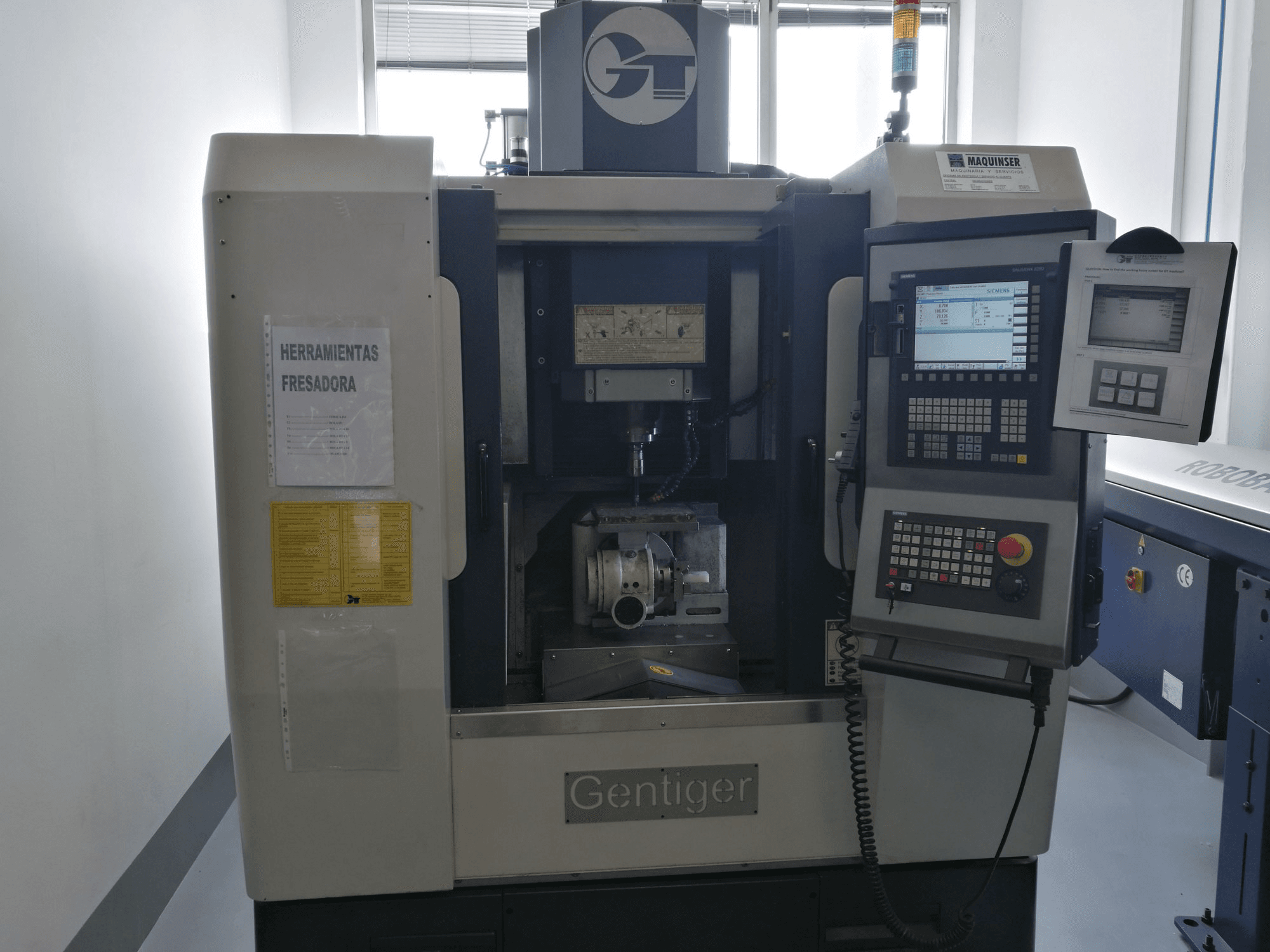 Front view of GENTIGER GT-45-5AX Machine