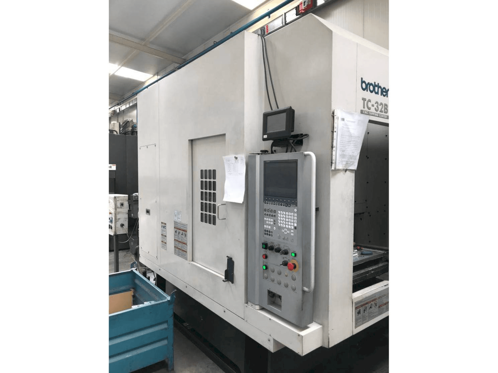 Front view of Brother TC-32BN QT machine