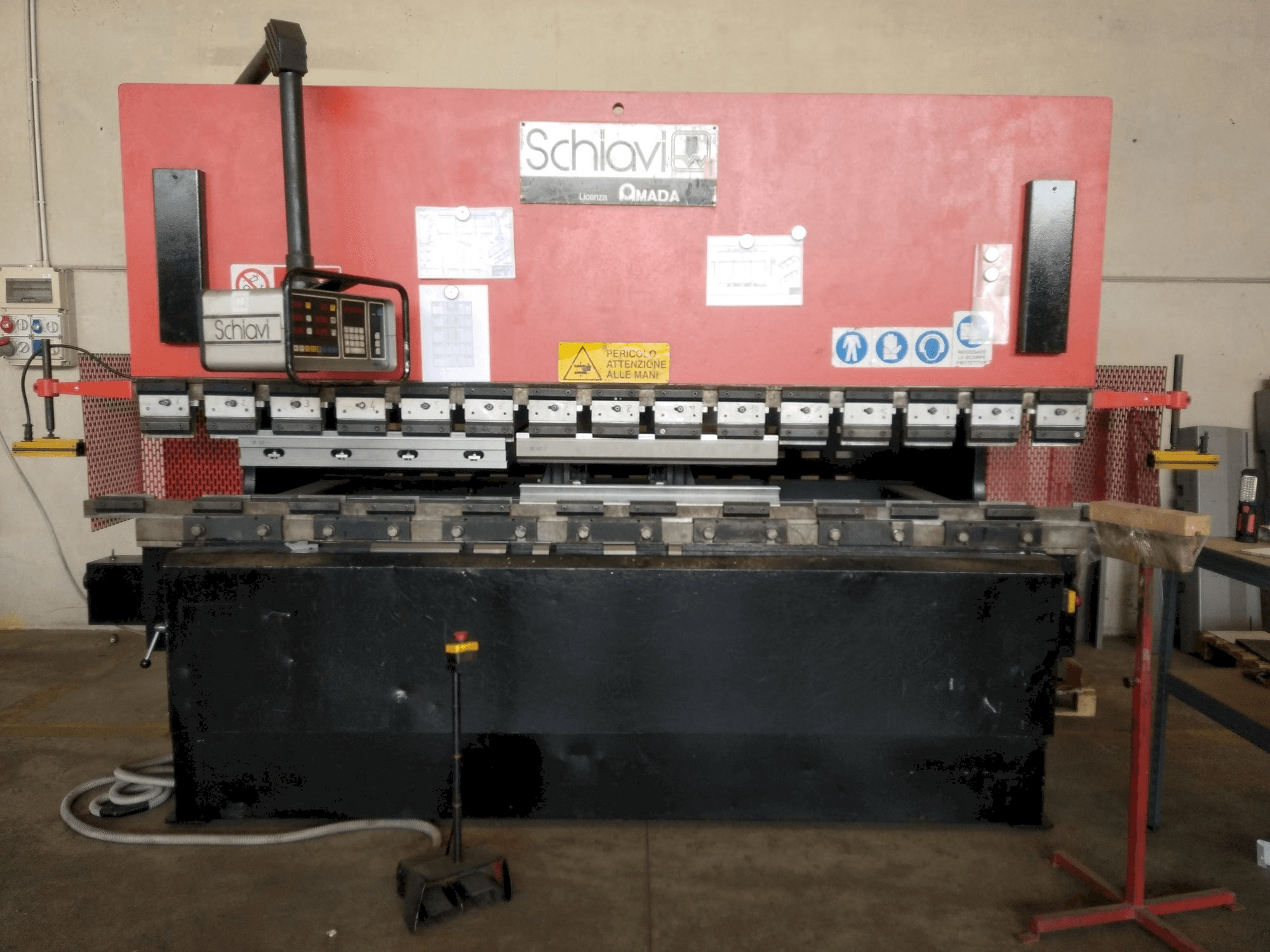 Front view of Schiavi ITS 103 machine