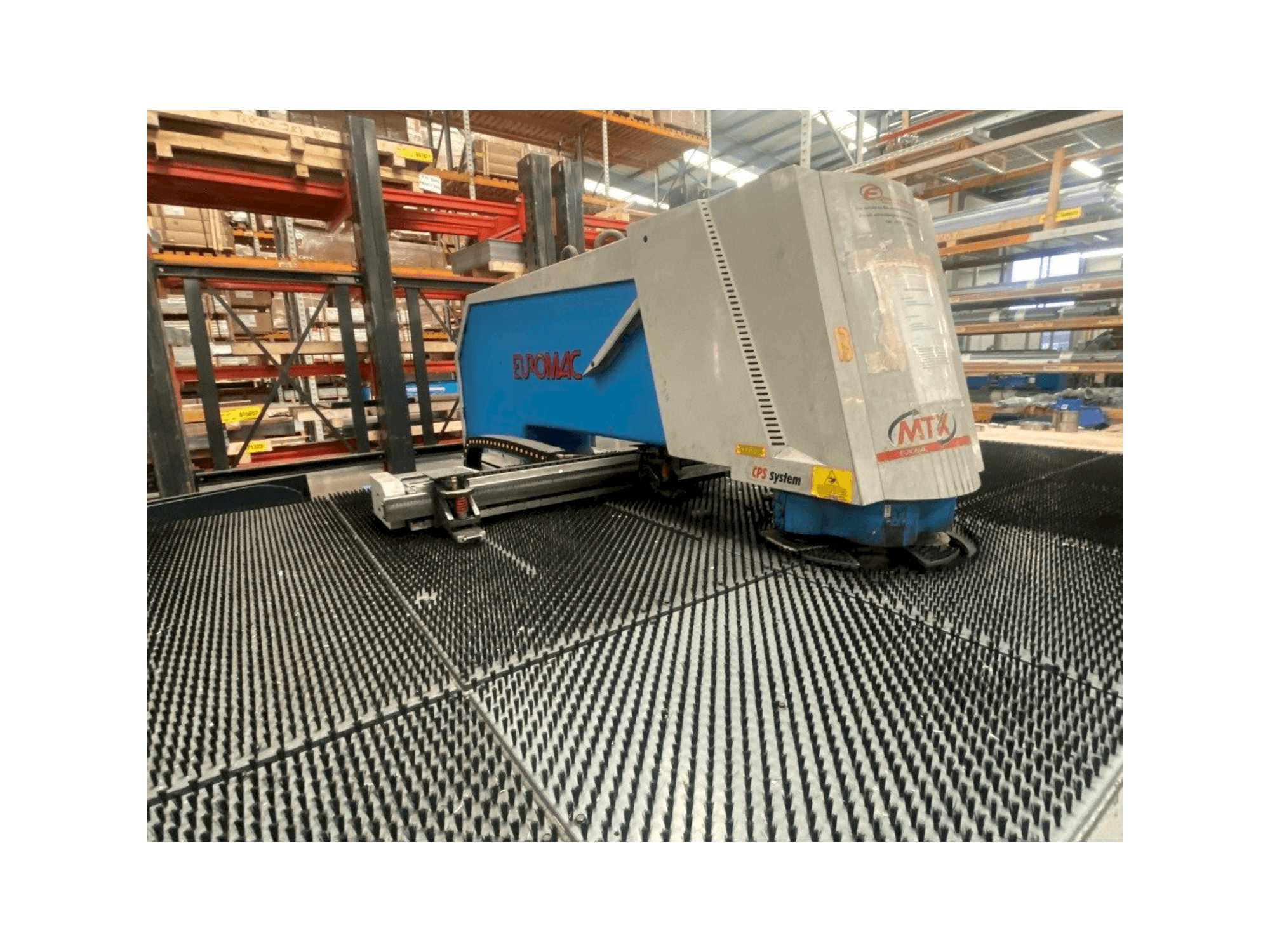 Front view of Euromac MTX Index machine