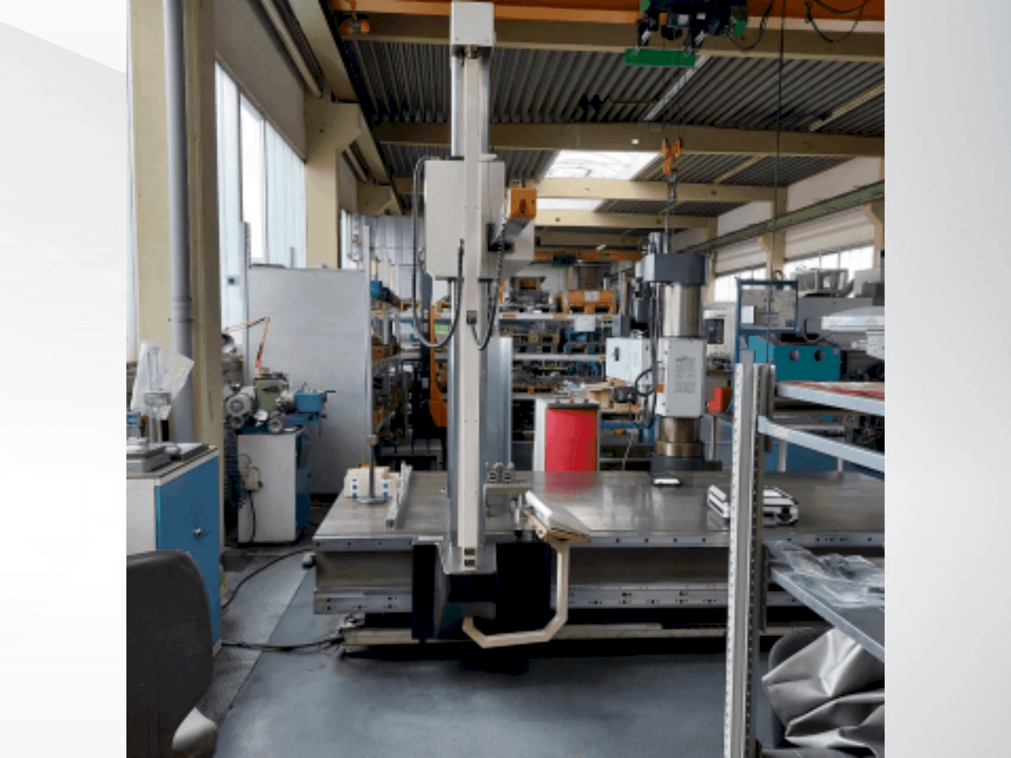 Frontansicht der Stiefelmayer C-Man Maschine