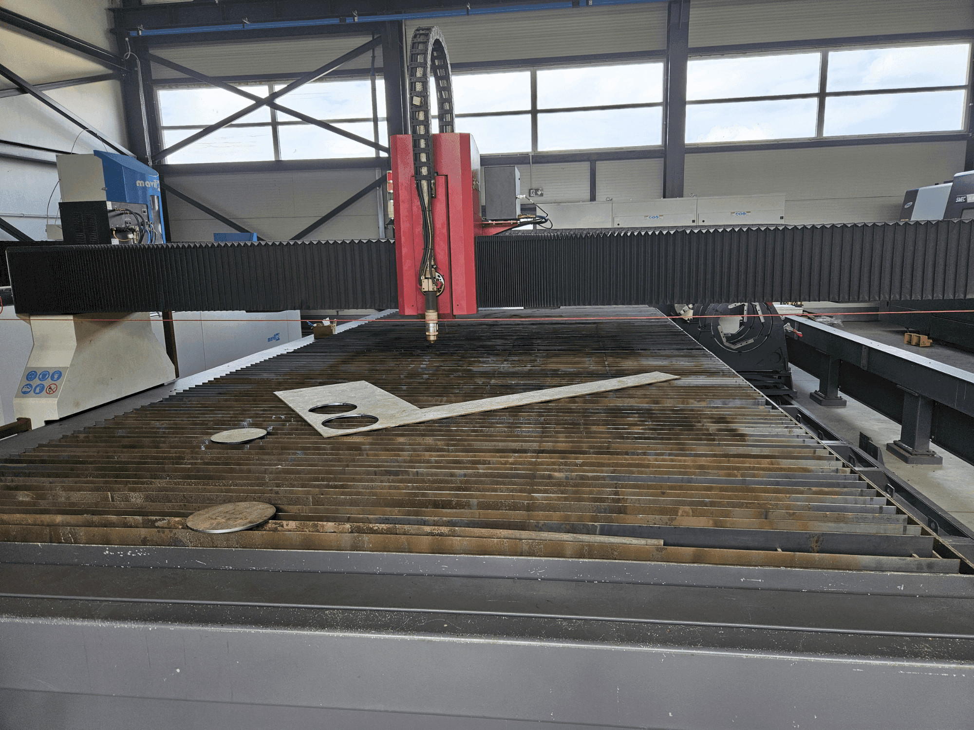 Front view of Baykal BPS-3006 machine