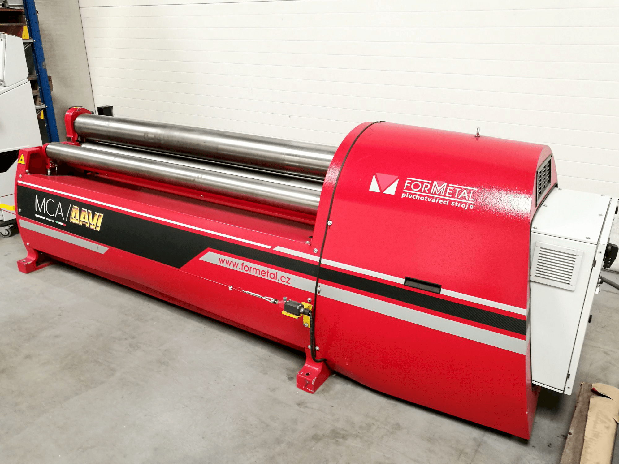 Rechte Ansicht der Davi MCA 2017 Maschine