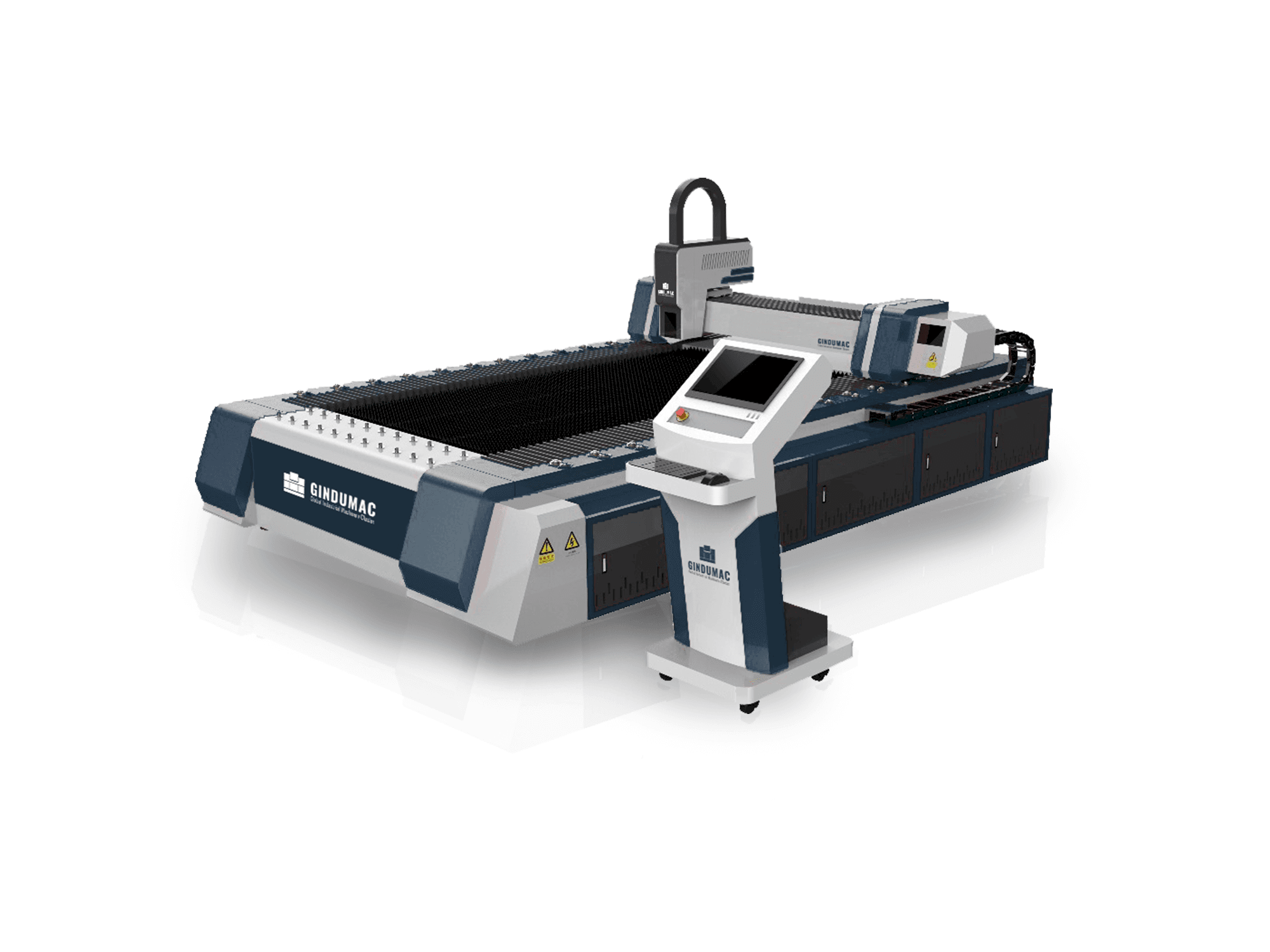 Rechte Ansicht der GINDUMAC TREND 3015-700R Maschine