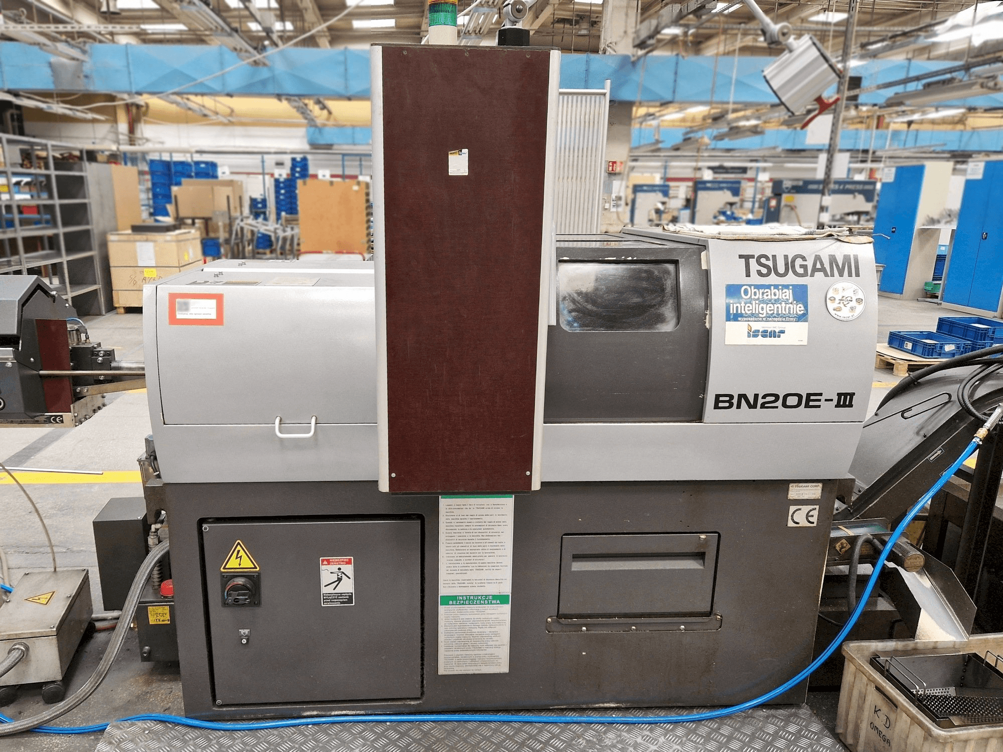 Front view of TSUGAMI BN20E-III machine