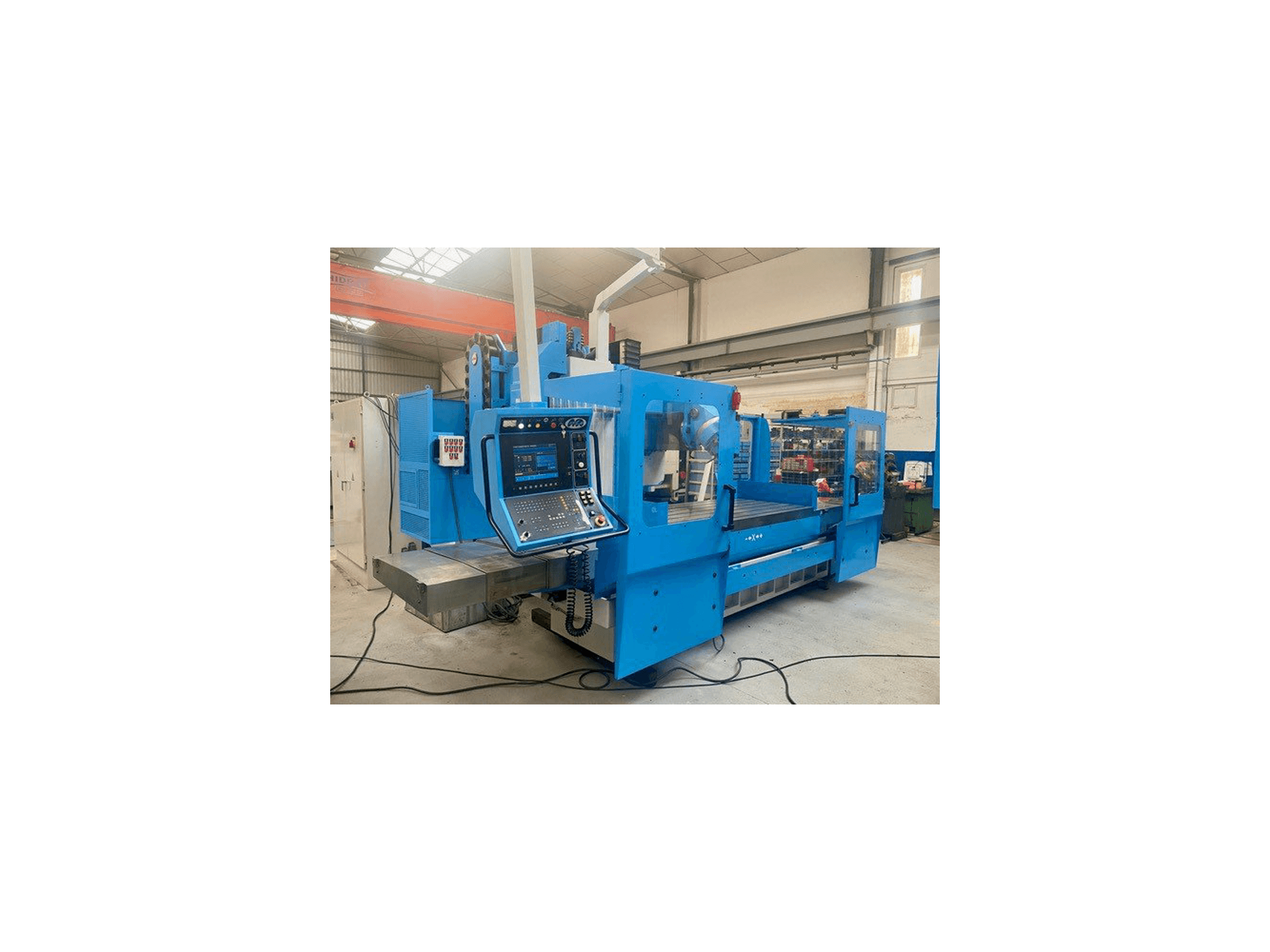 Frontansicht der MTE BF 2200 Maschine