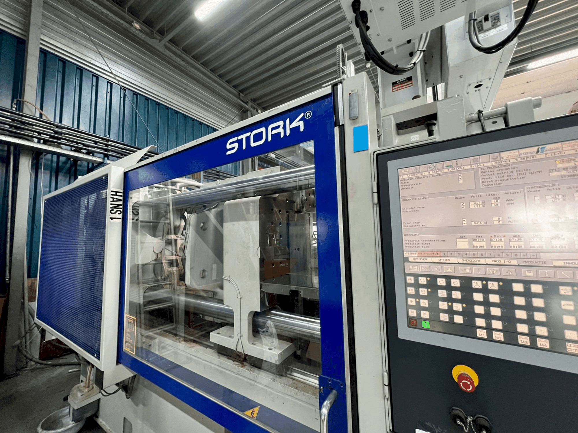 Frontansicht der STORK S+ 1500-1450 (2010) Maschine