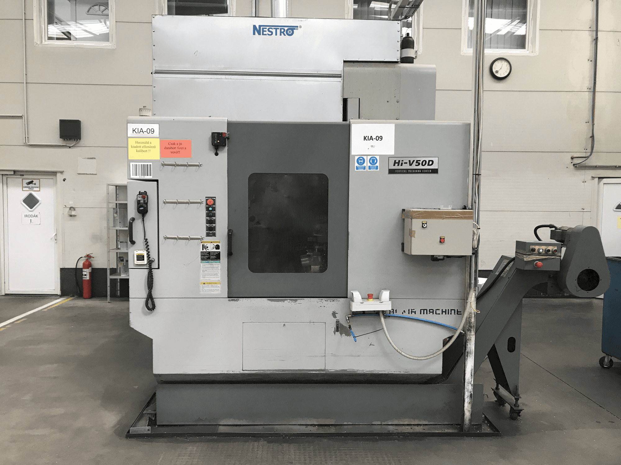 Frontansicht der Hyundai Kia Hi V50D Maschine