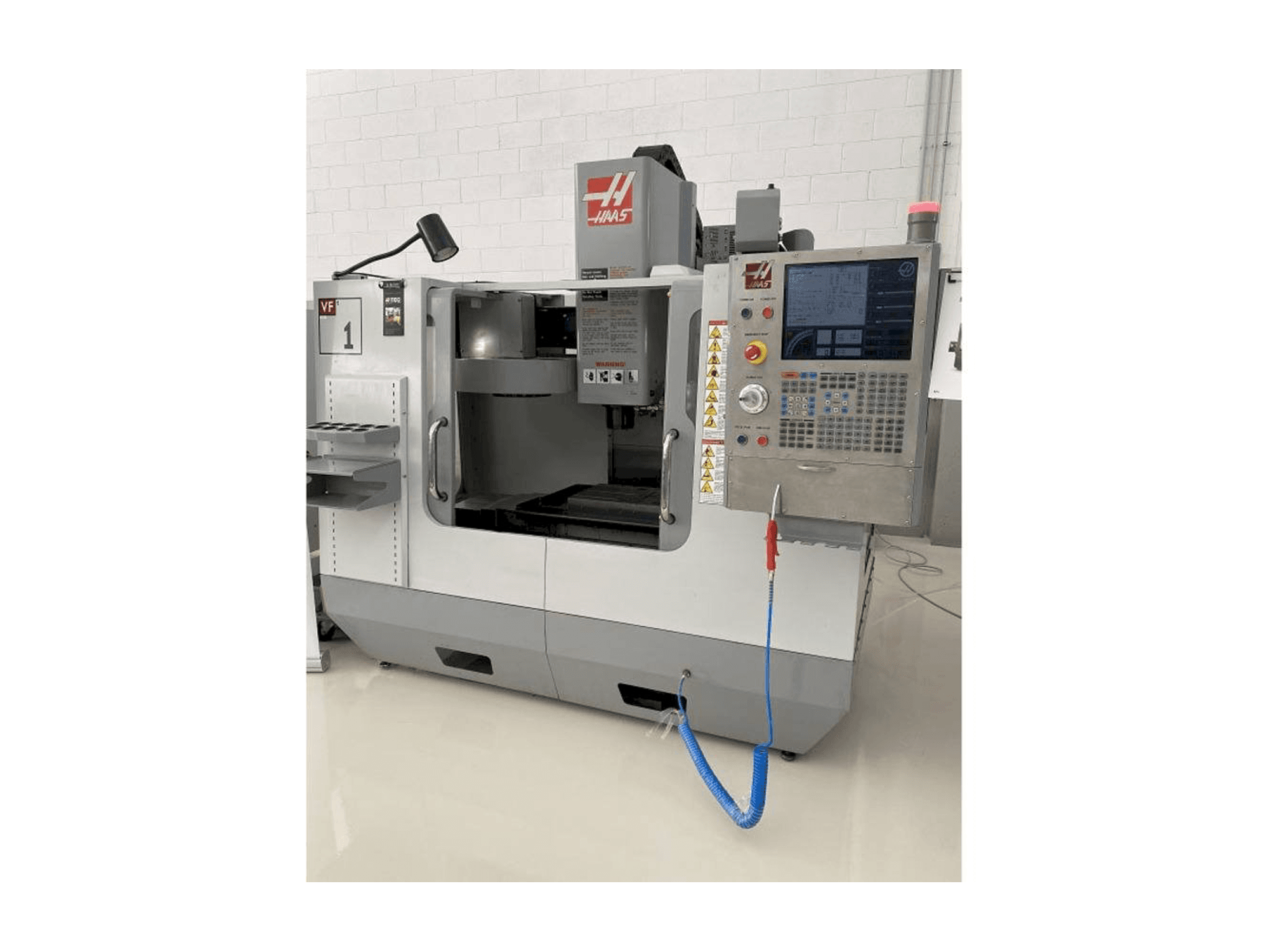 Frontansicht der HAAS VF-1 Maschine