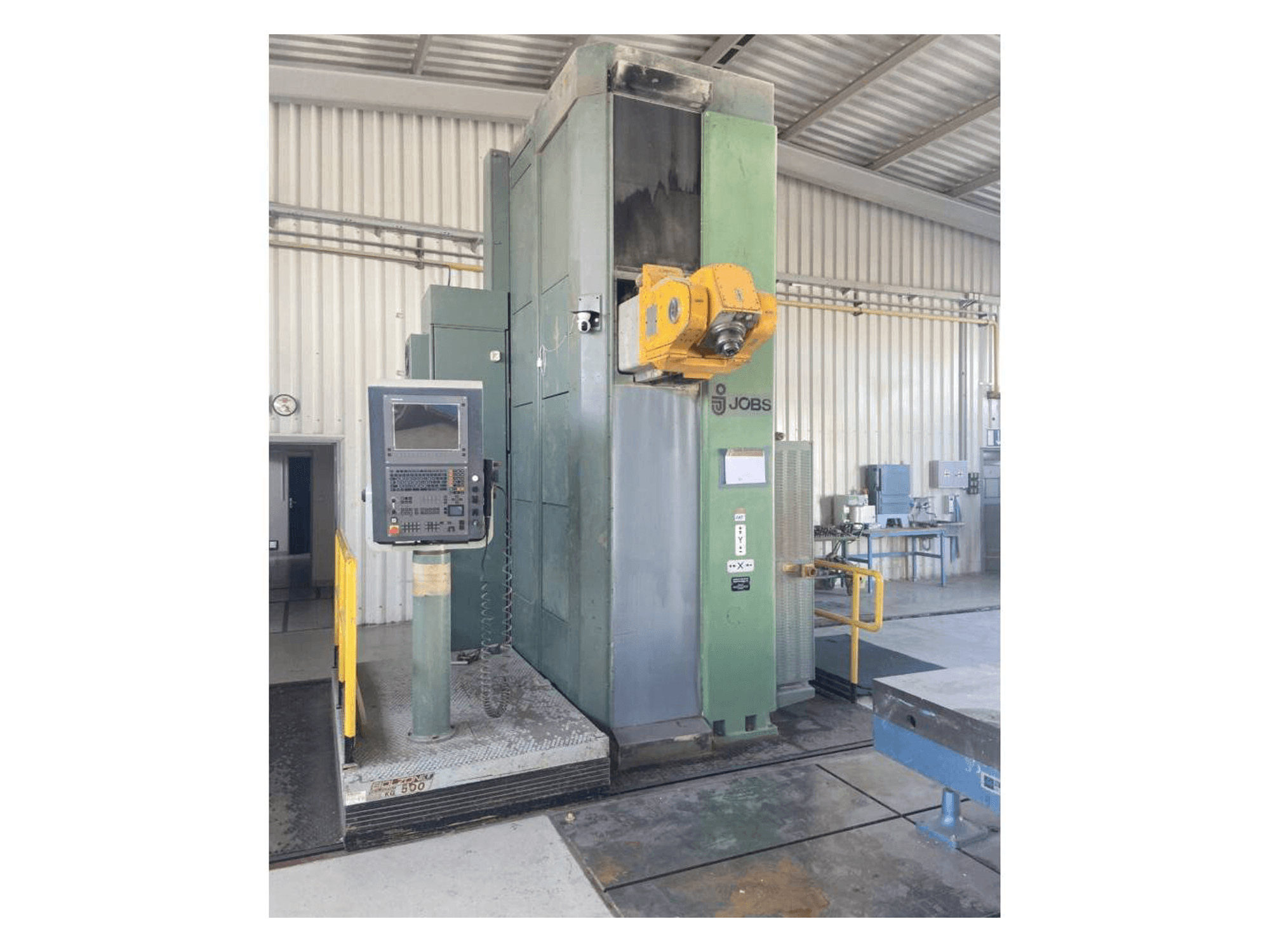 Frontansicht der JOBS Jomach 16 Maschine
