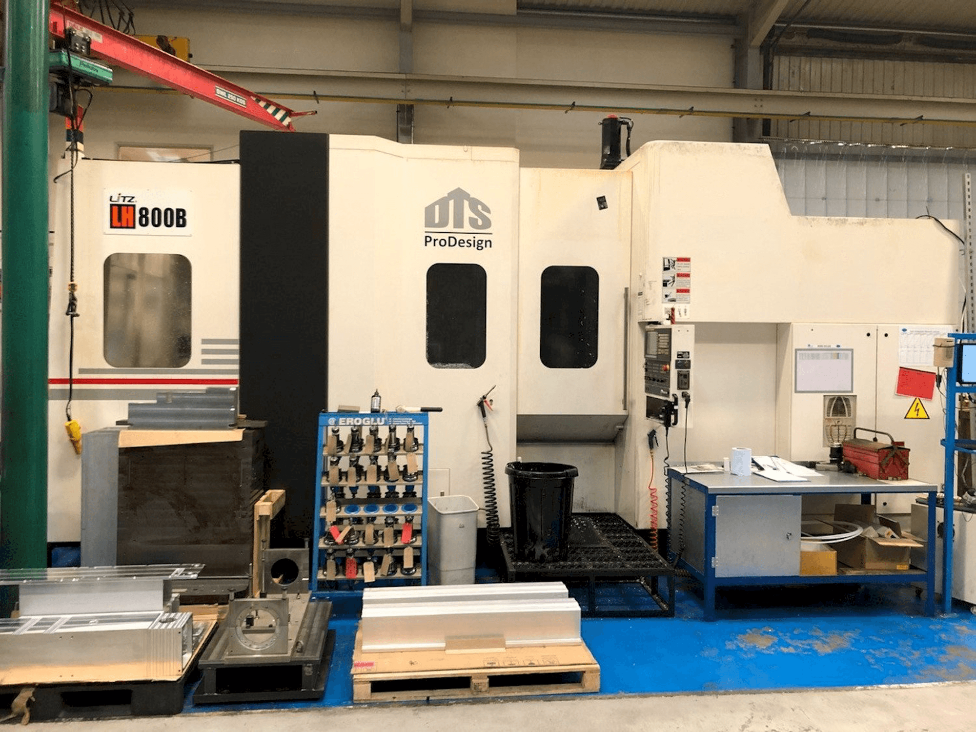 Frontansicht der Litz LH-800B Maschine