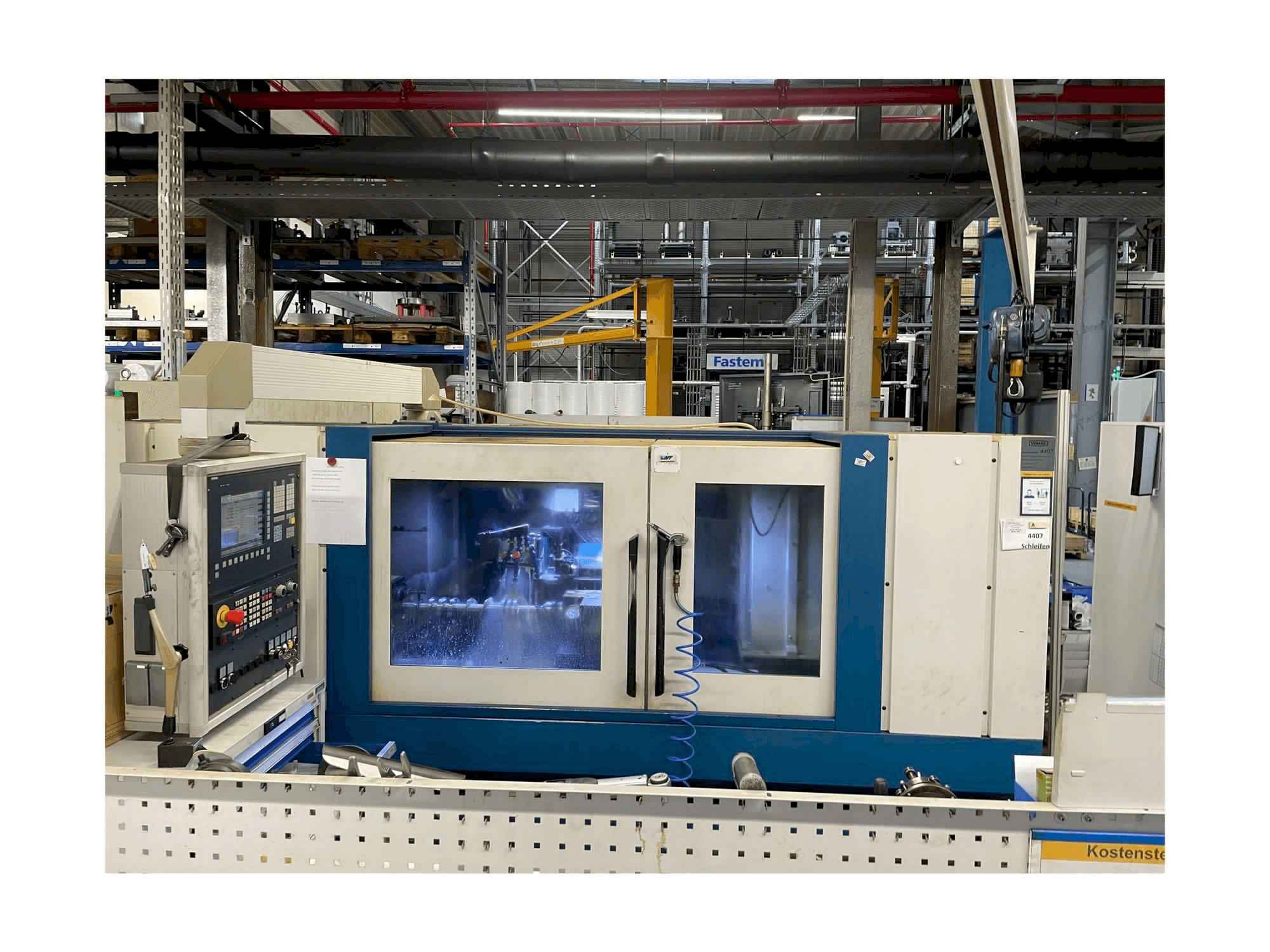 Frontansicht der Schaudt Mikrosa PF51 UIB 1000 Maschine