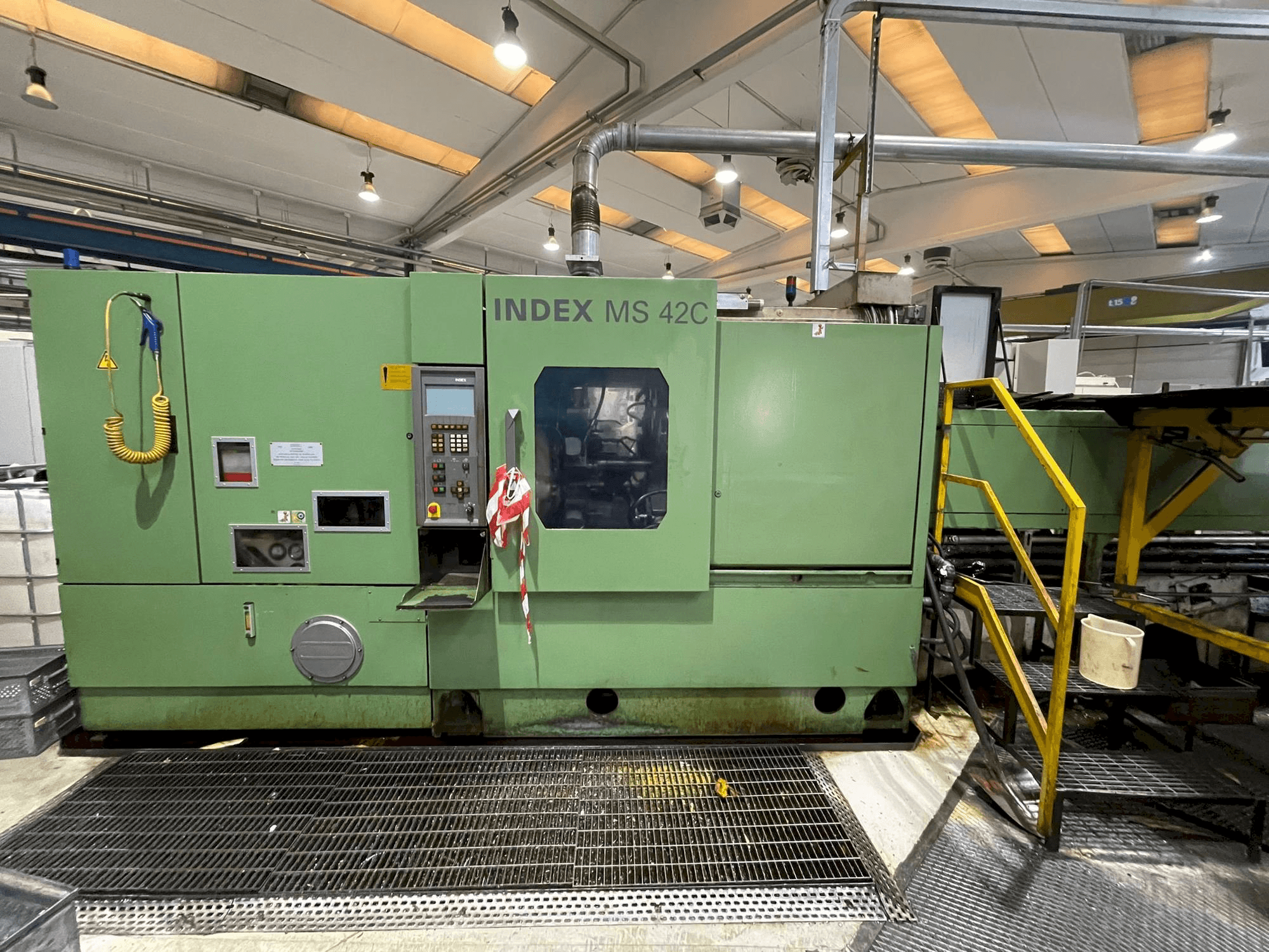 Front view of Index MS 42C machine