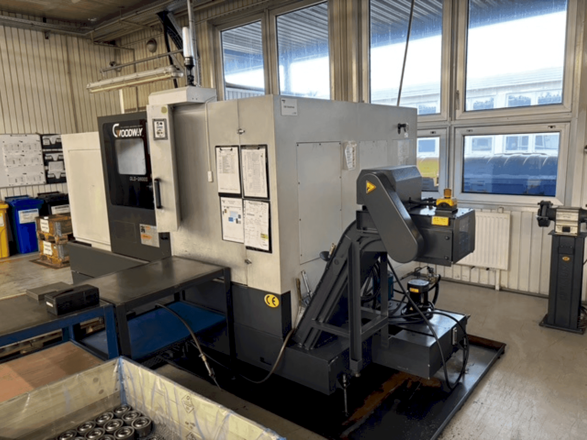 Front view of Goodway GLS-2800S machine